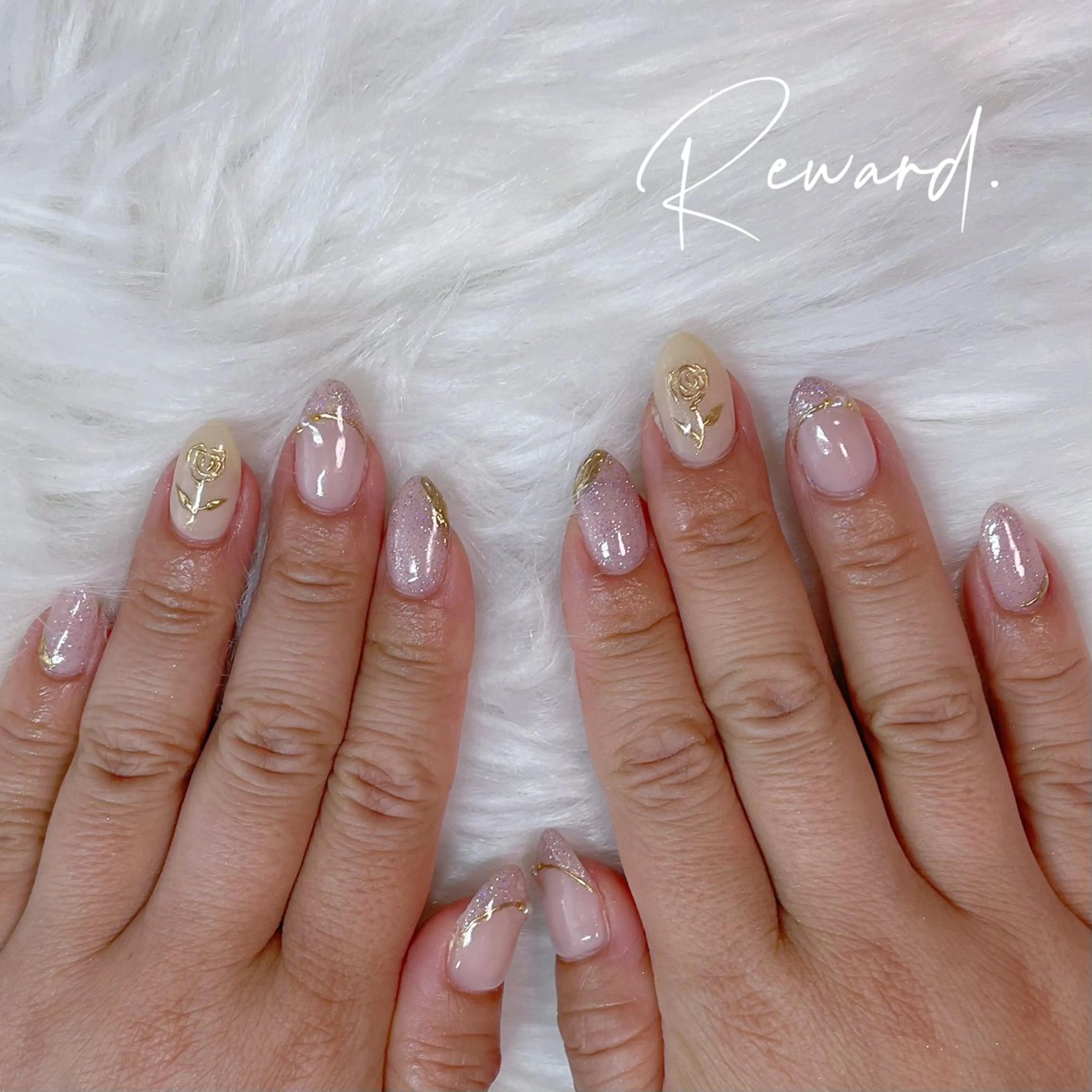 ネイル フットネイル nailroom yuのネイルデザイン