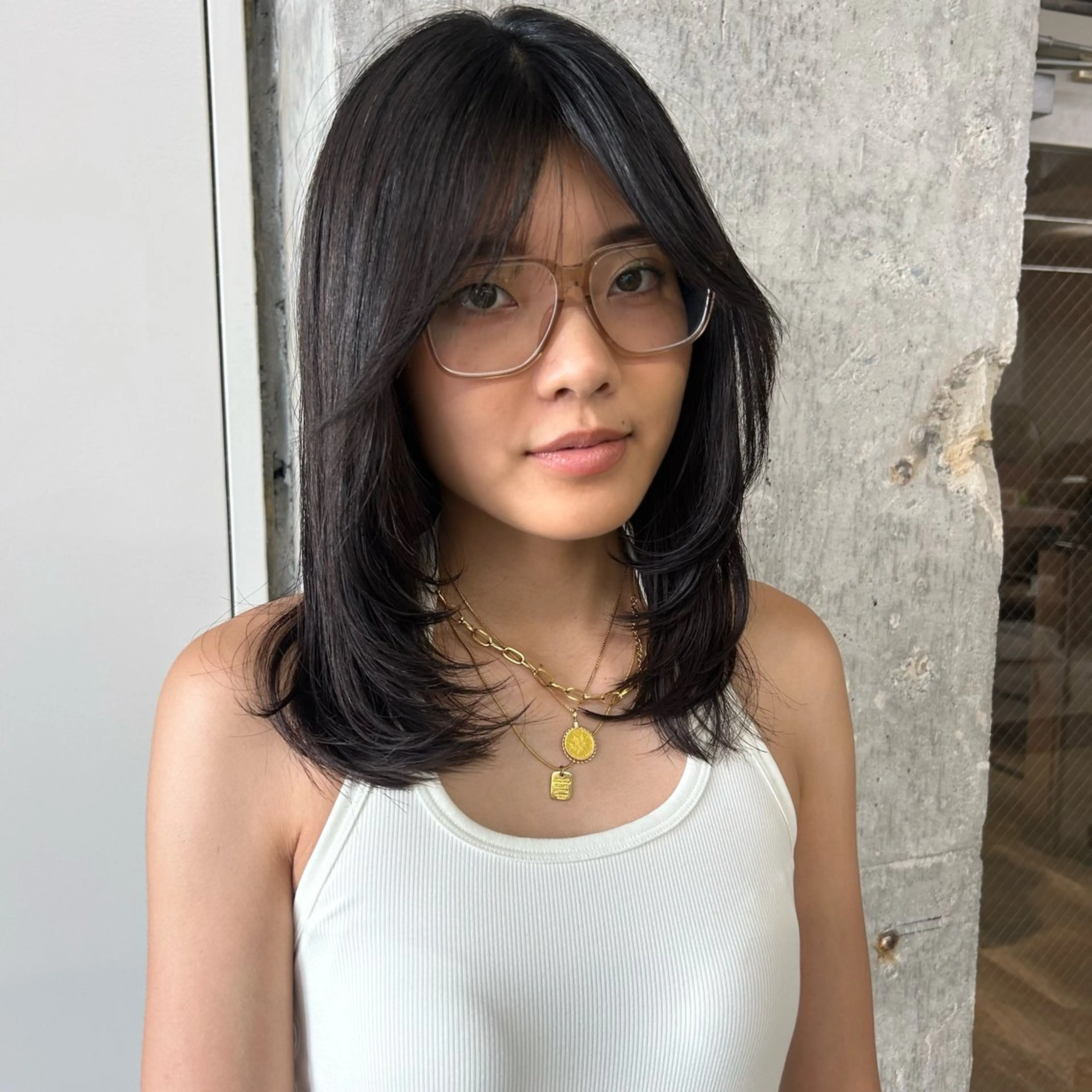 ☘️平日限定☘️【レディースレイヤーカット+透明感カラー】の写真