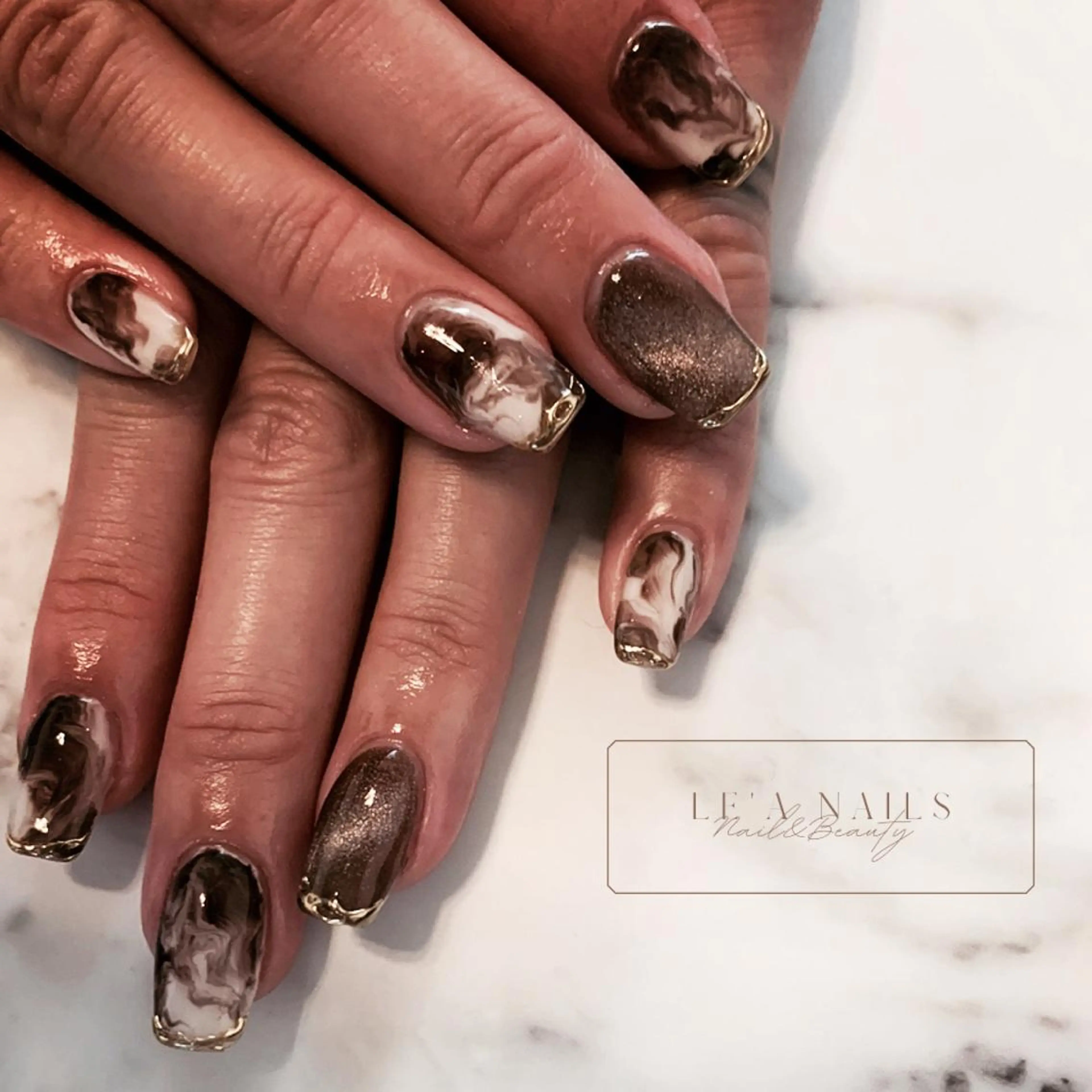 ネイル ハンドネイル LE'A NAILSのネイルデザイン