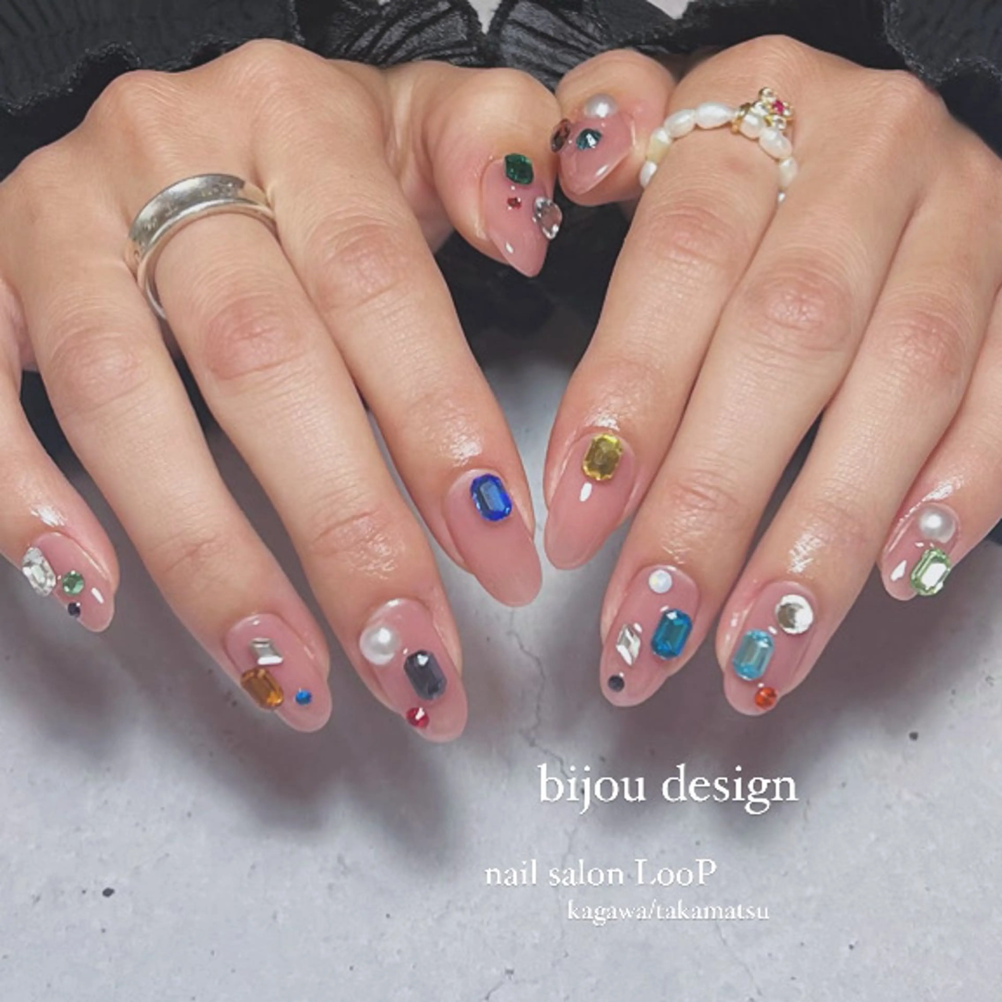 ネイル ハンドネイル LooP riho / nuanceのネイルデザイン