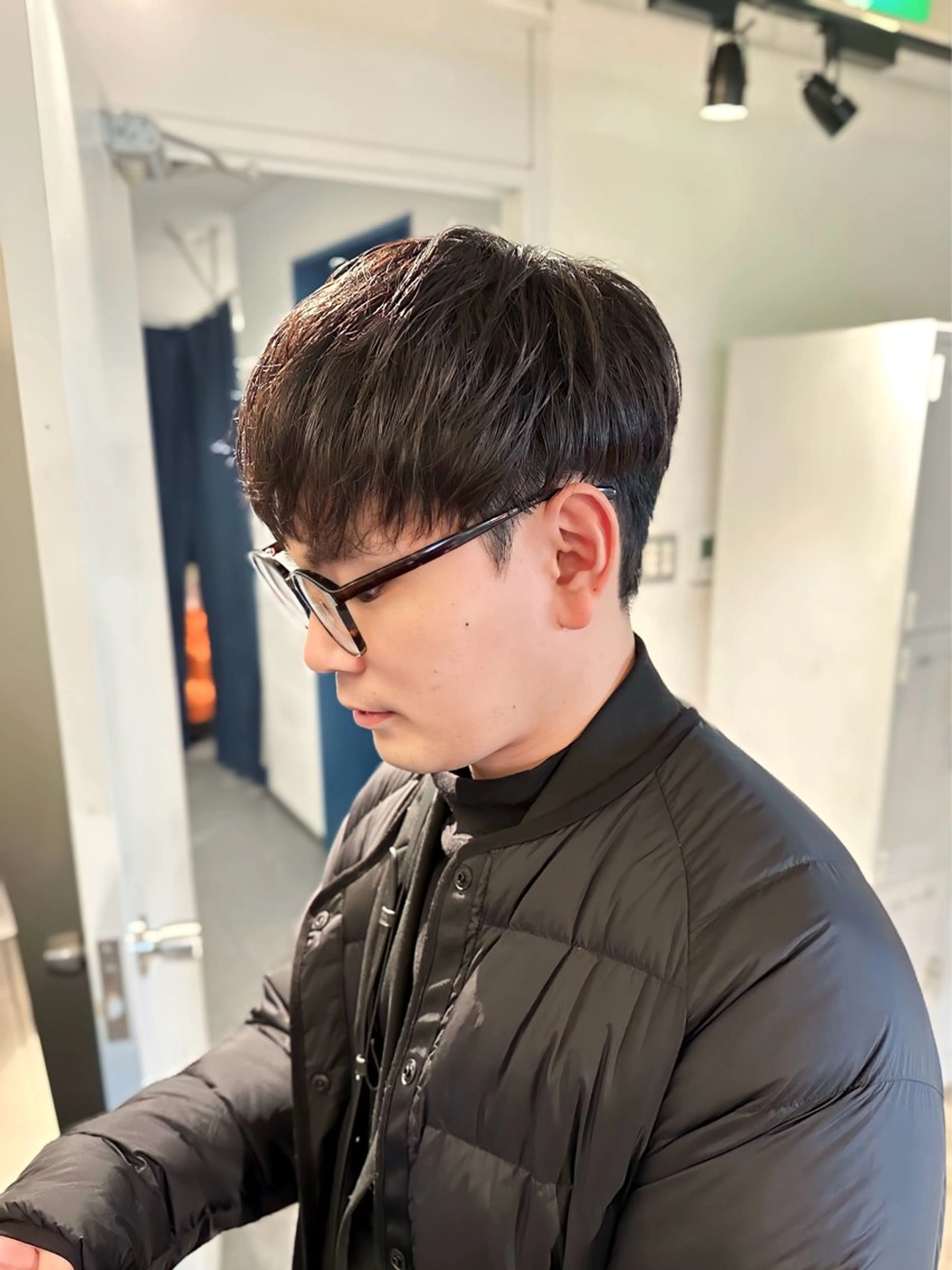 メンズ マッシュ メンズパーマ 刈り上げ カット 骨格補正施術/メンズ 専門美容師/YUYAのヘアスタイル