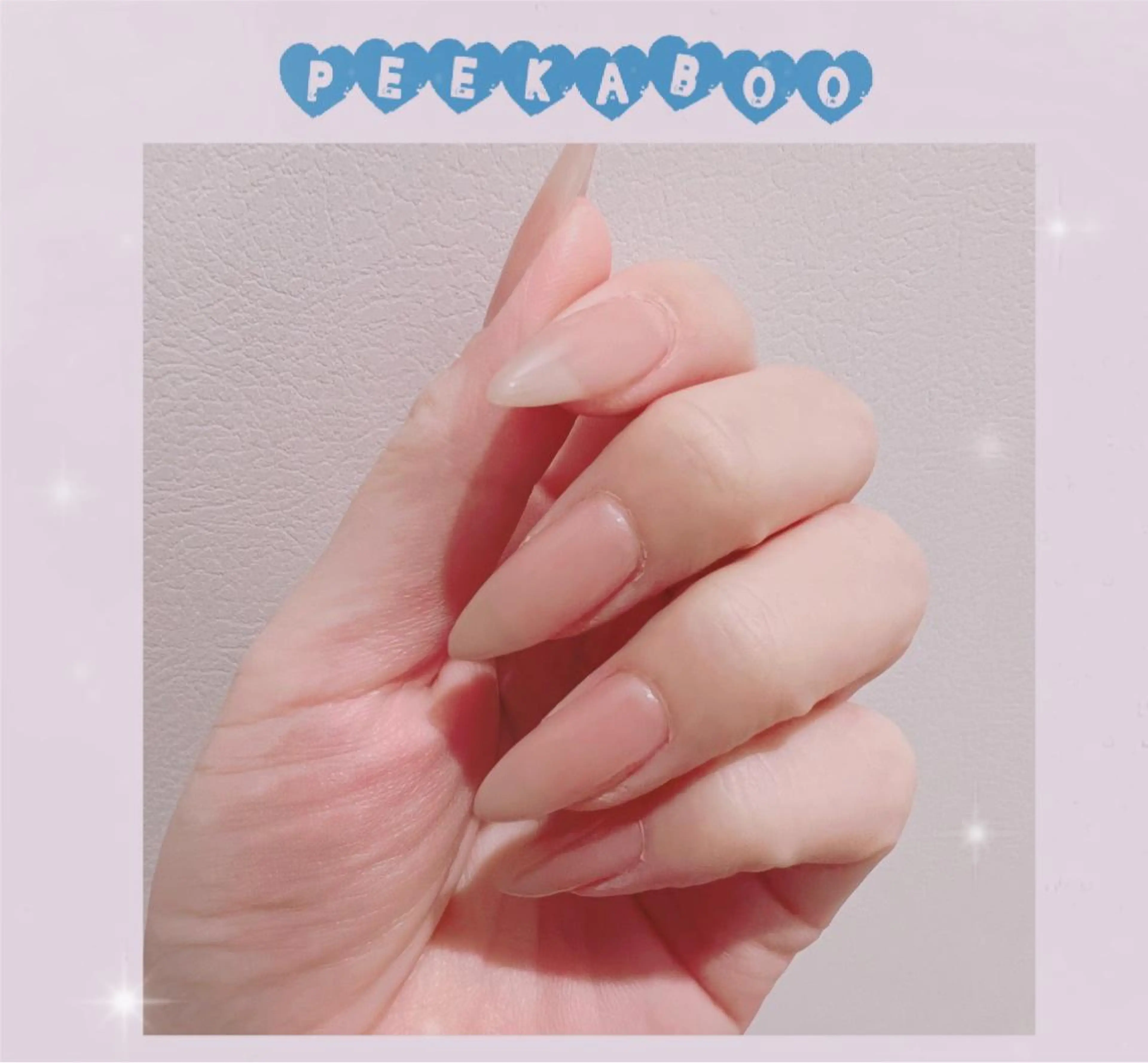 ネイル ワンカラーネイル PEEKABOO京橋 EYE&NAILのマツエク・マツパデザイン