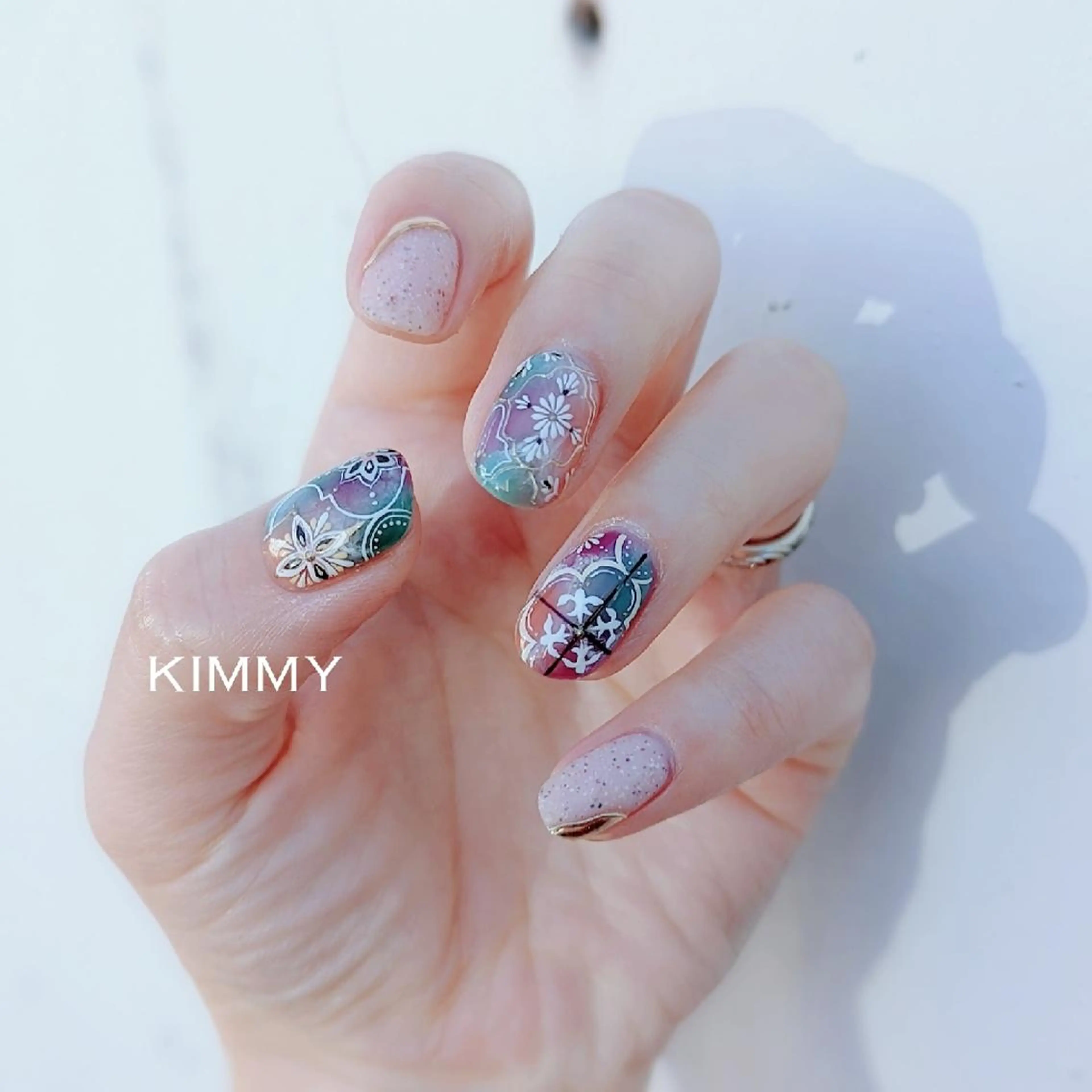 ネイル ハンドネイル kimmy nailsのネイルデザイン