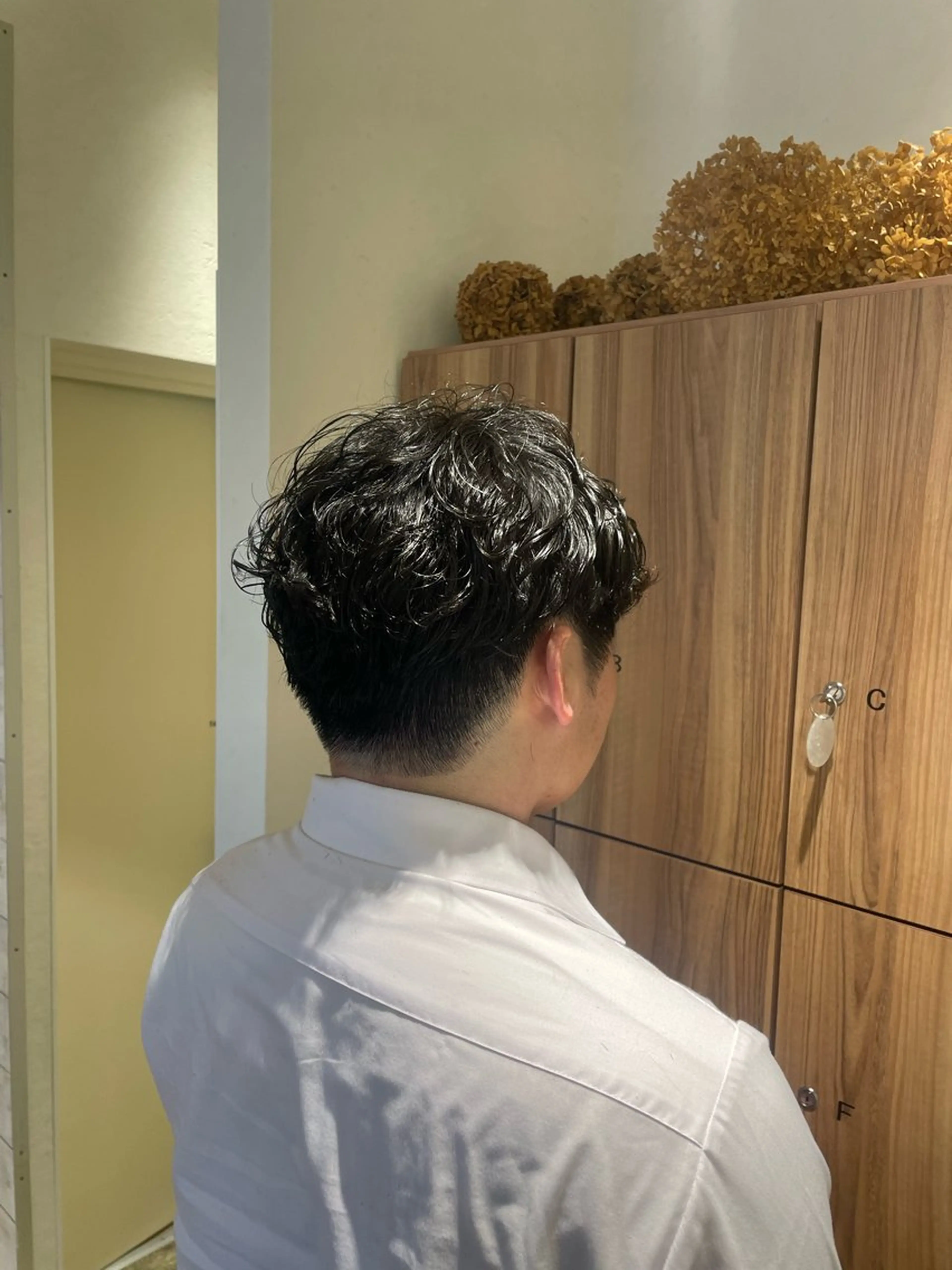 メンズ カット パーマ 小宮山 桃加のヘアスタイル