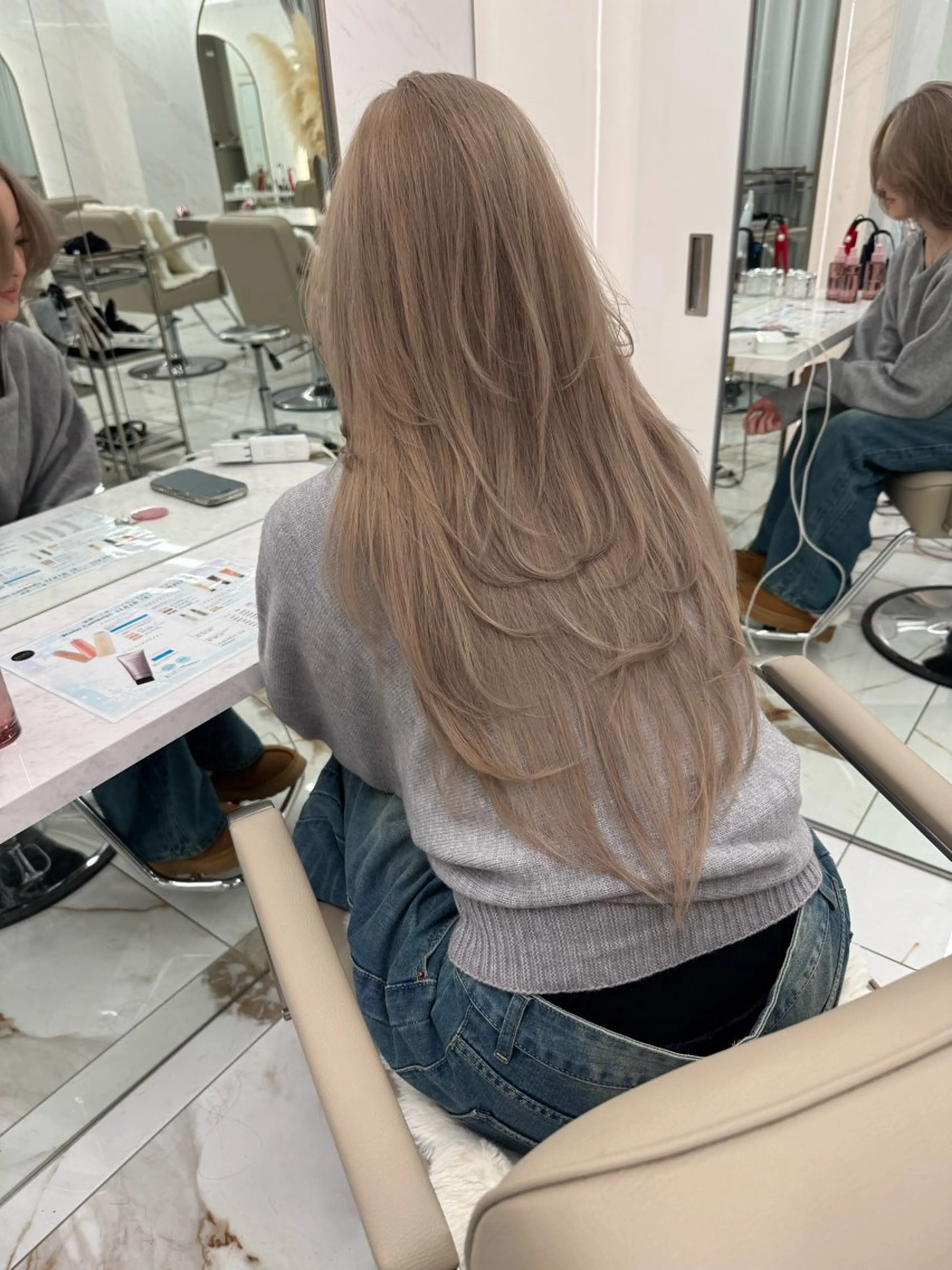 ロング カラー ヘアカラー ヘアセット kiti Sakae所属・栄美容師/kiti /ボブ/ケントのヘアスタイル