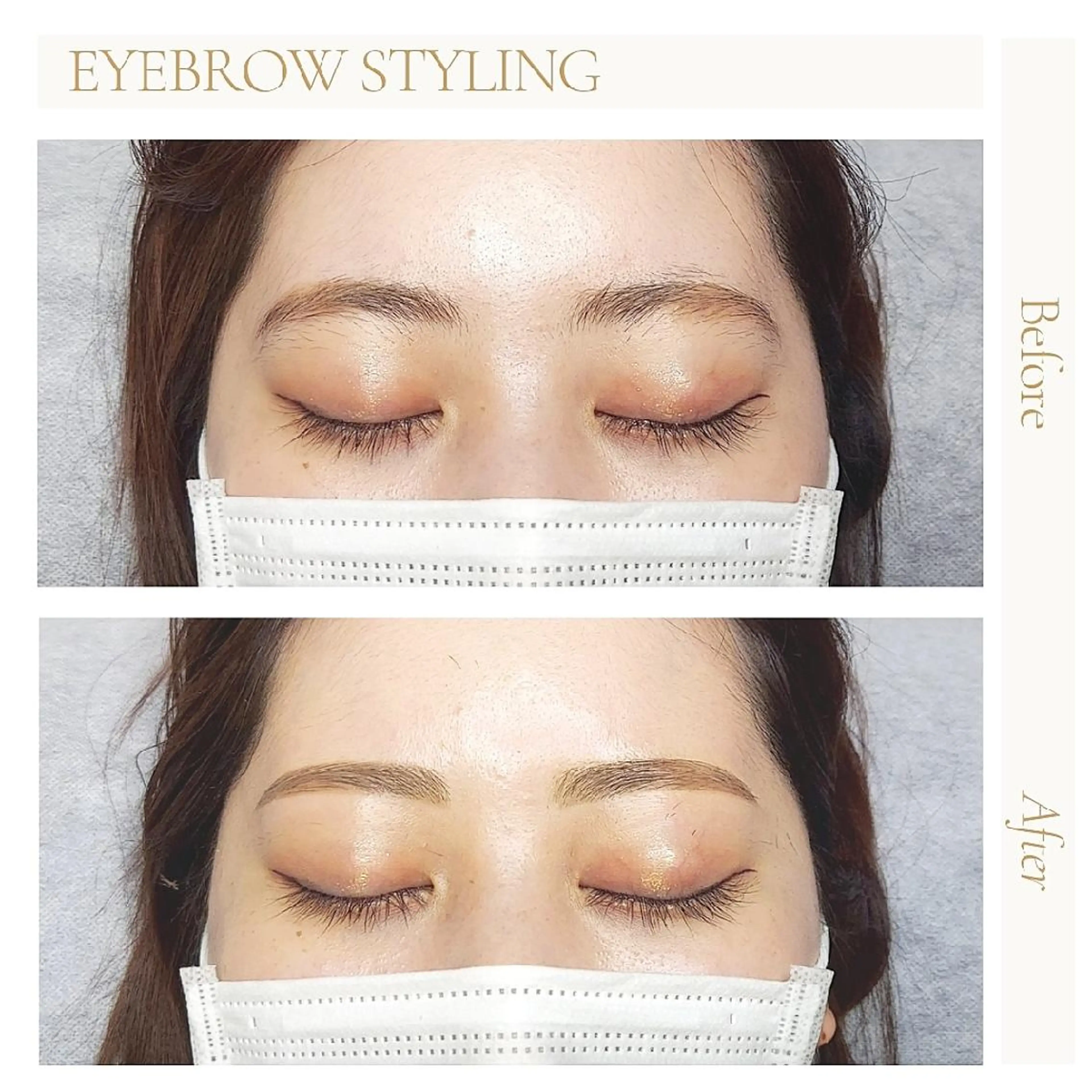 アイブロウ ワックス脱毛 眉カット その他(アイブロウ) U_la所属・U_la [ウーラ] 片岡の眉毛・アイブロウイメージ