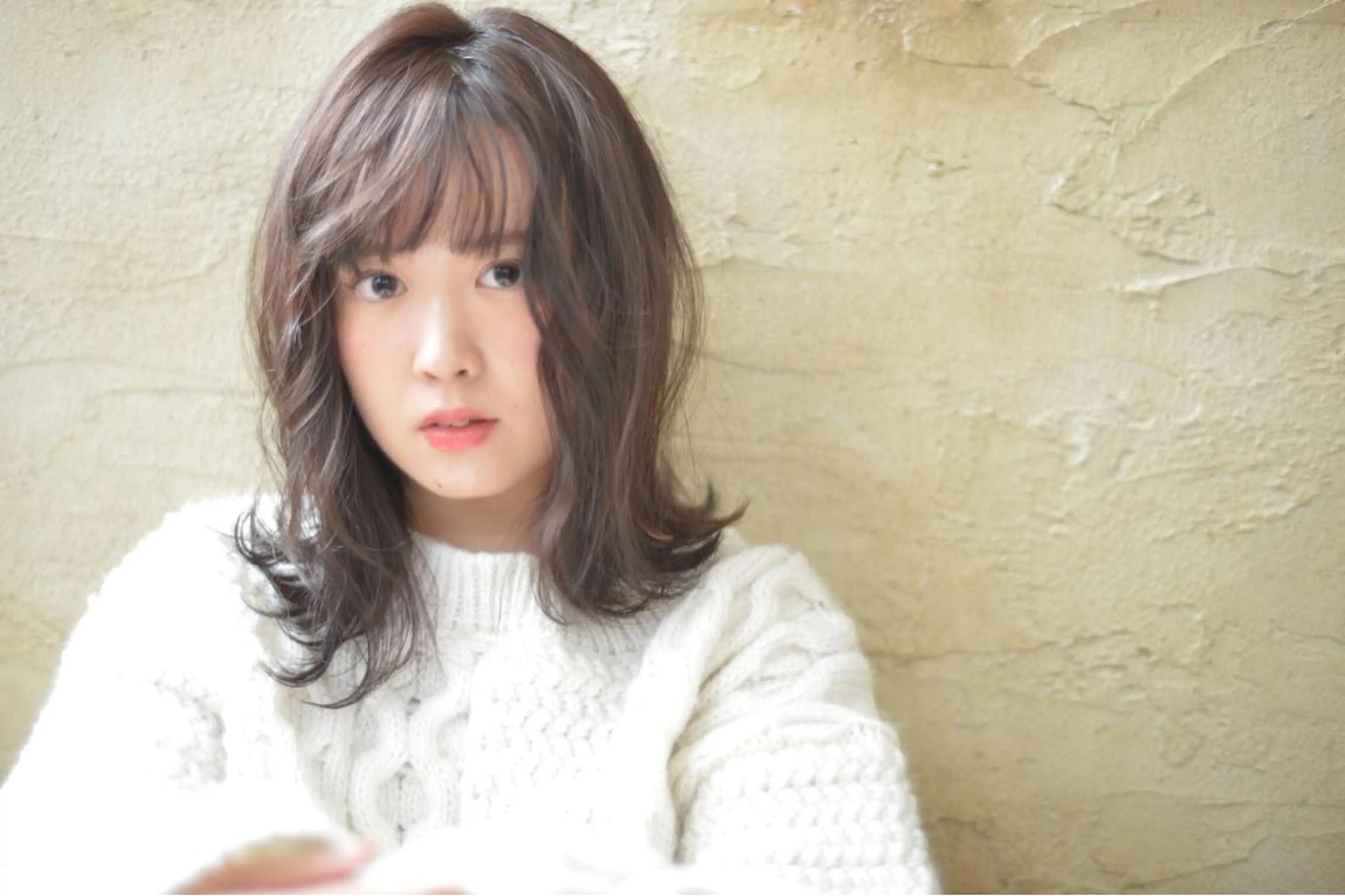 セミロング GLROW haruhiのヘアスタイル