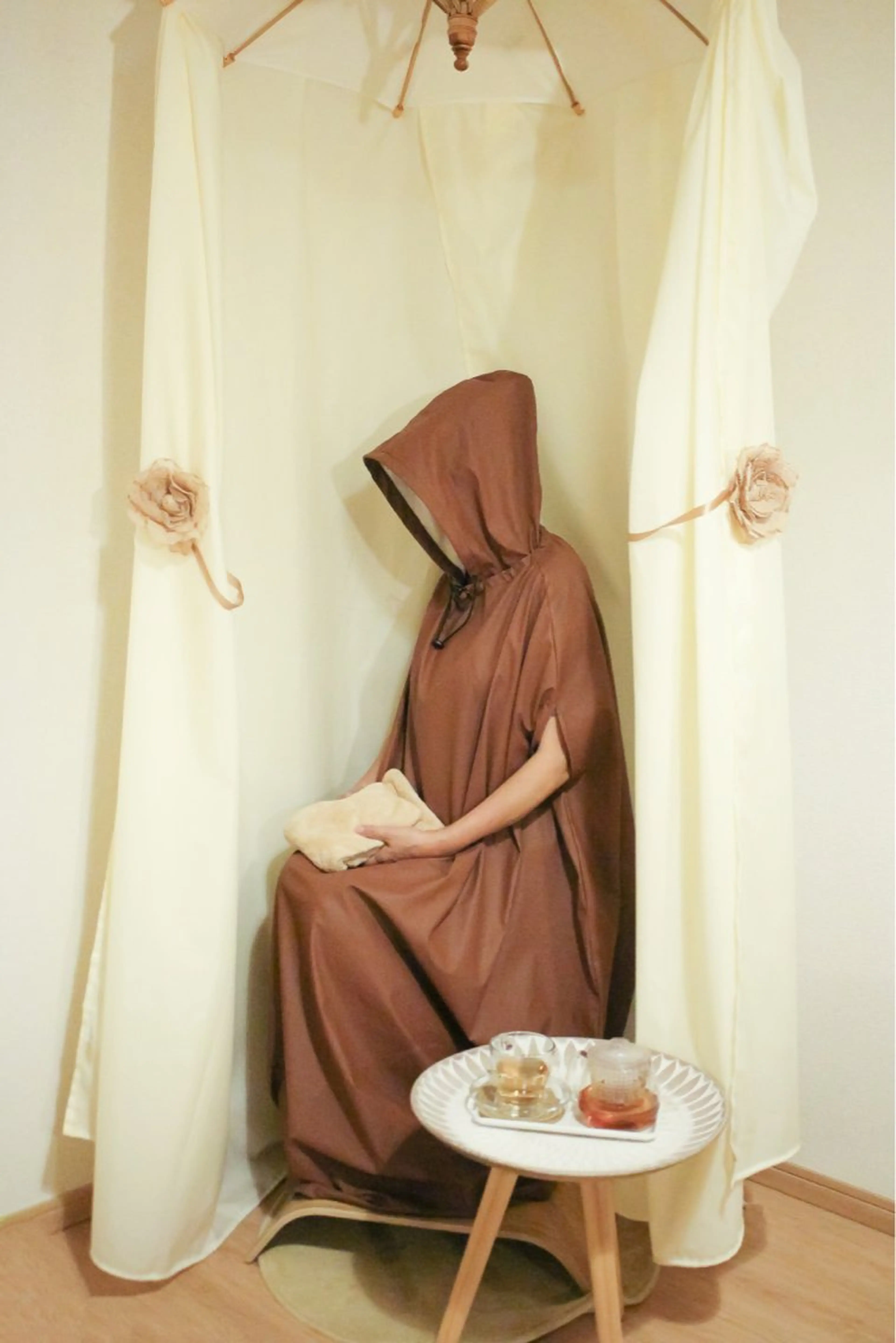 平日限定　ハーブ蒸しテント(ローズヨモギブレンド)30分の写真