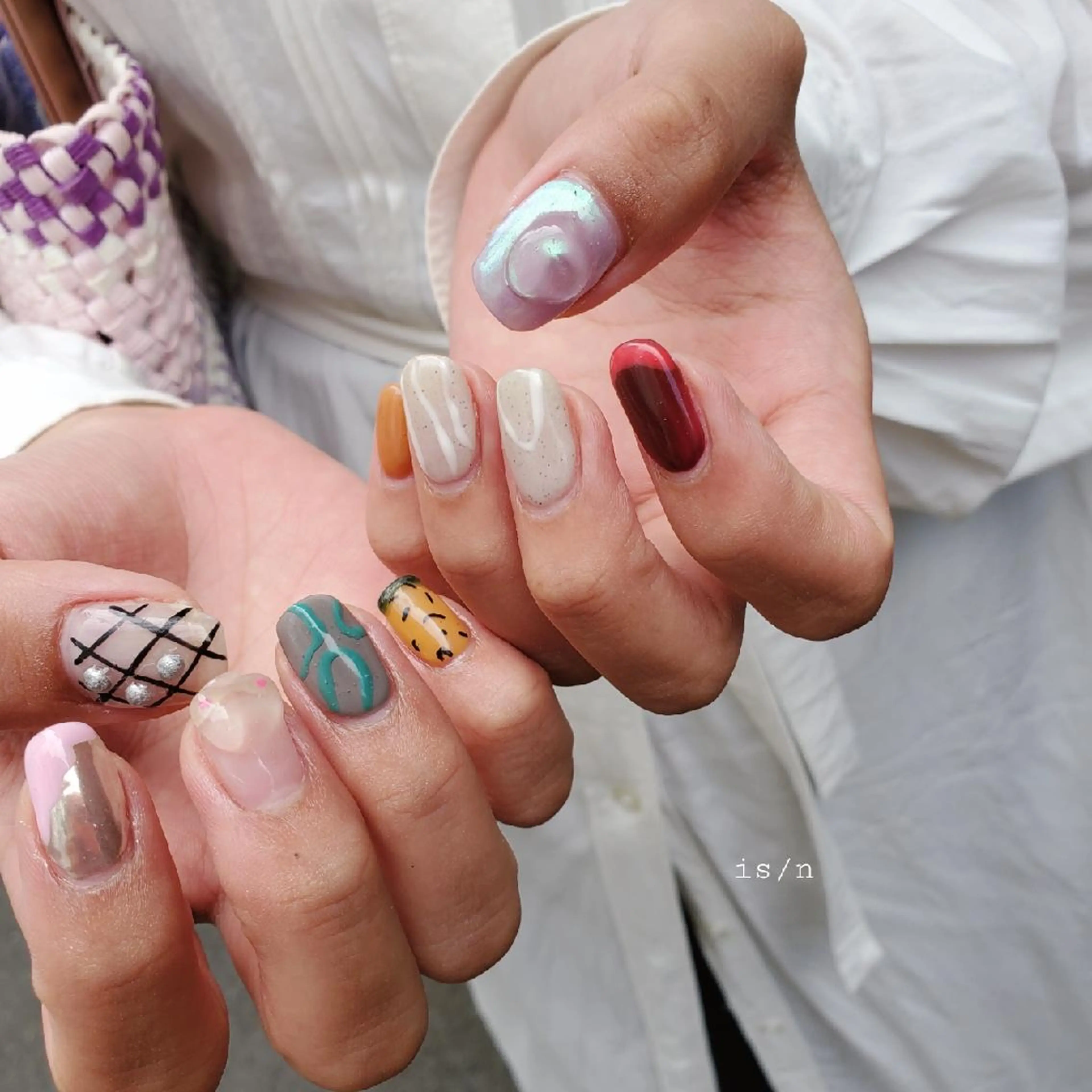 ネイル ハンドネイル 店長 佐藤のネイルデザイン