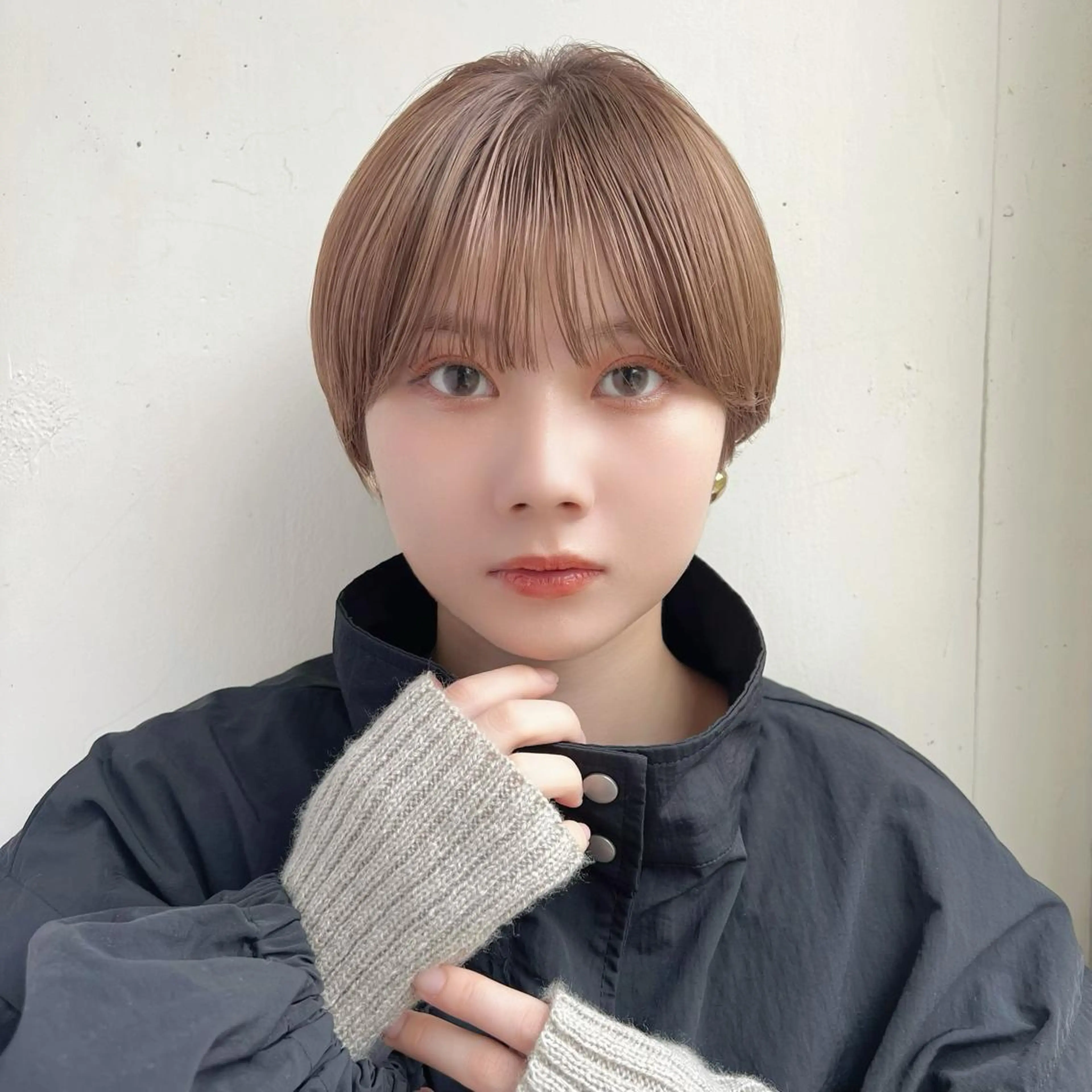 ショート カラー 🎧パーソナルケア/ 透明感カラー/ミユのヘアスタイル