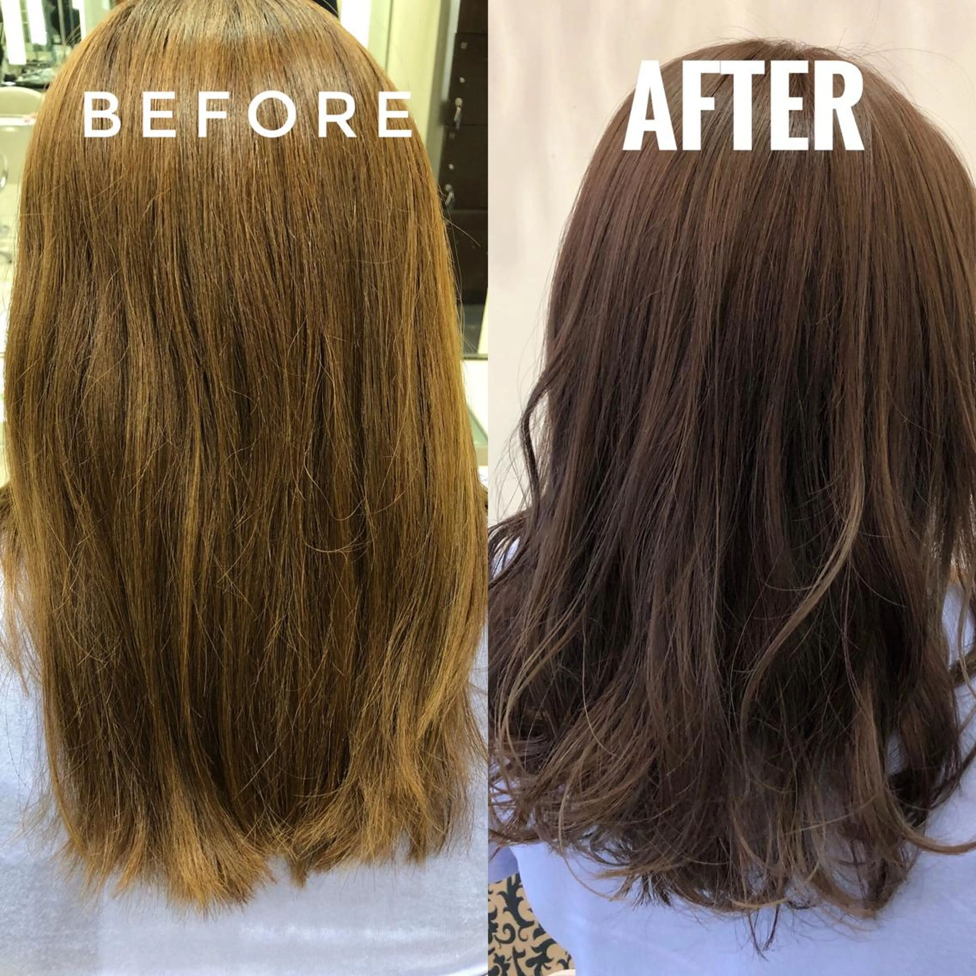 ロング カラー 透明感カラー イルミナカラー 安藤 明日翔のヘアスタイル