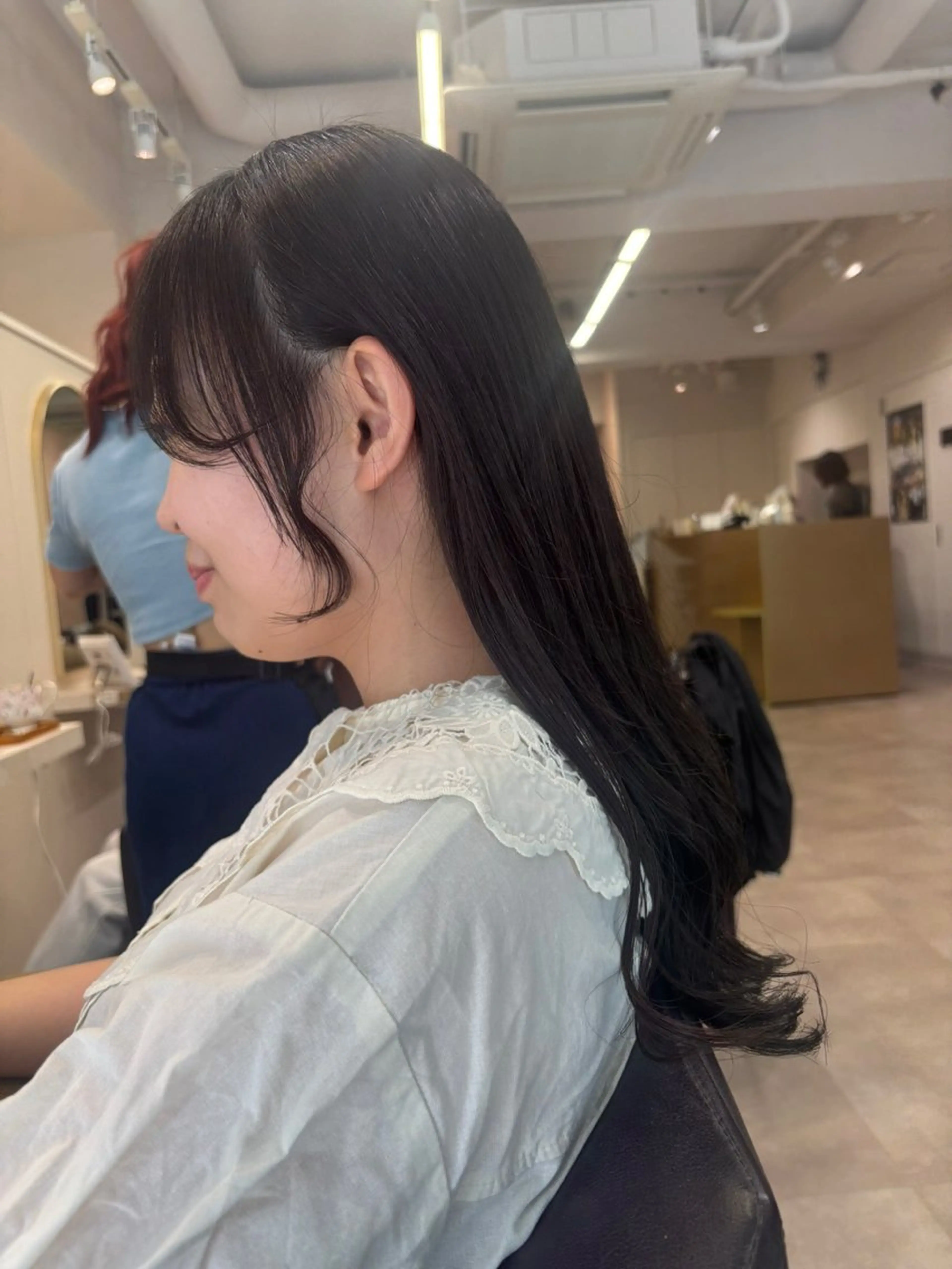 【少し顔まわりにイメチェン・スッキリさせたい方🌟】　　　　　　　　　　顔まわりカット🤎👀の写真