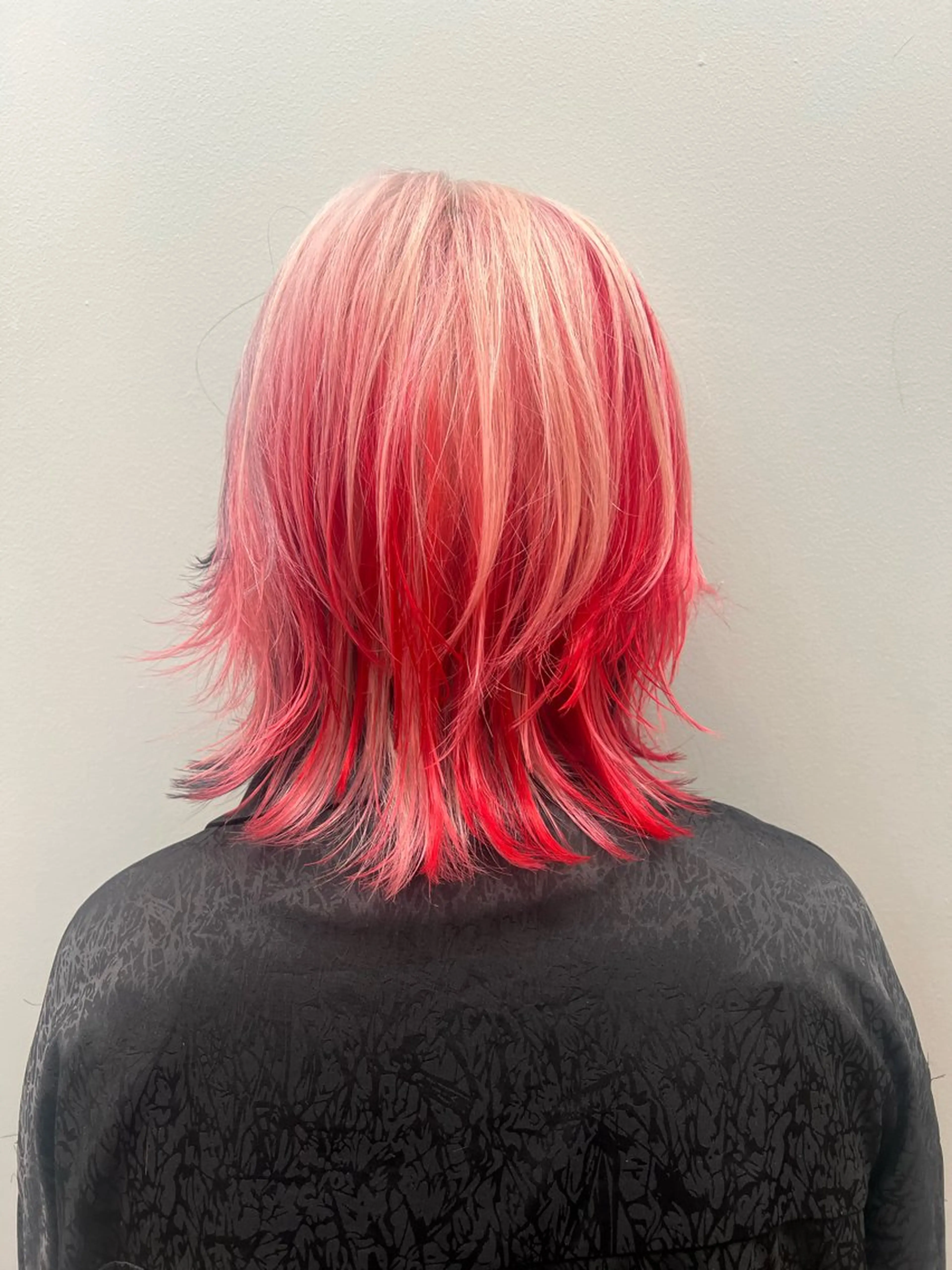 ミディアム カラー 堀江 /木下椋麻のヘアスタイル