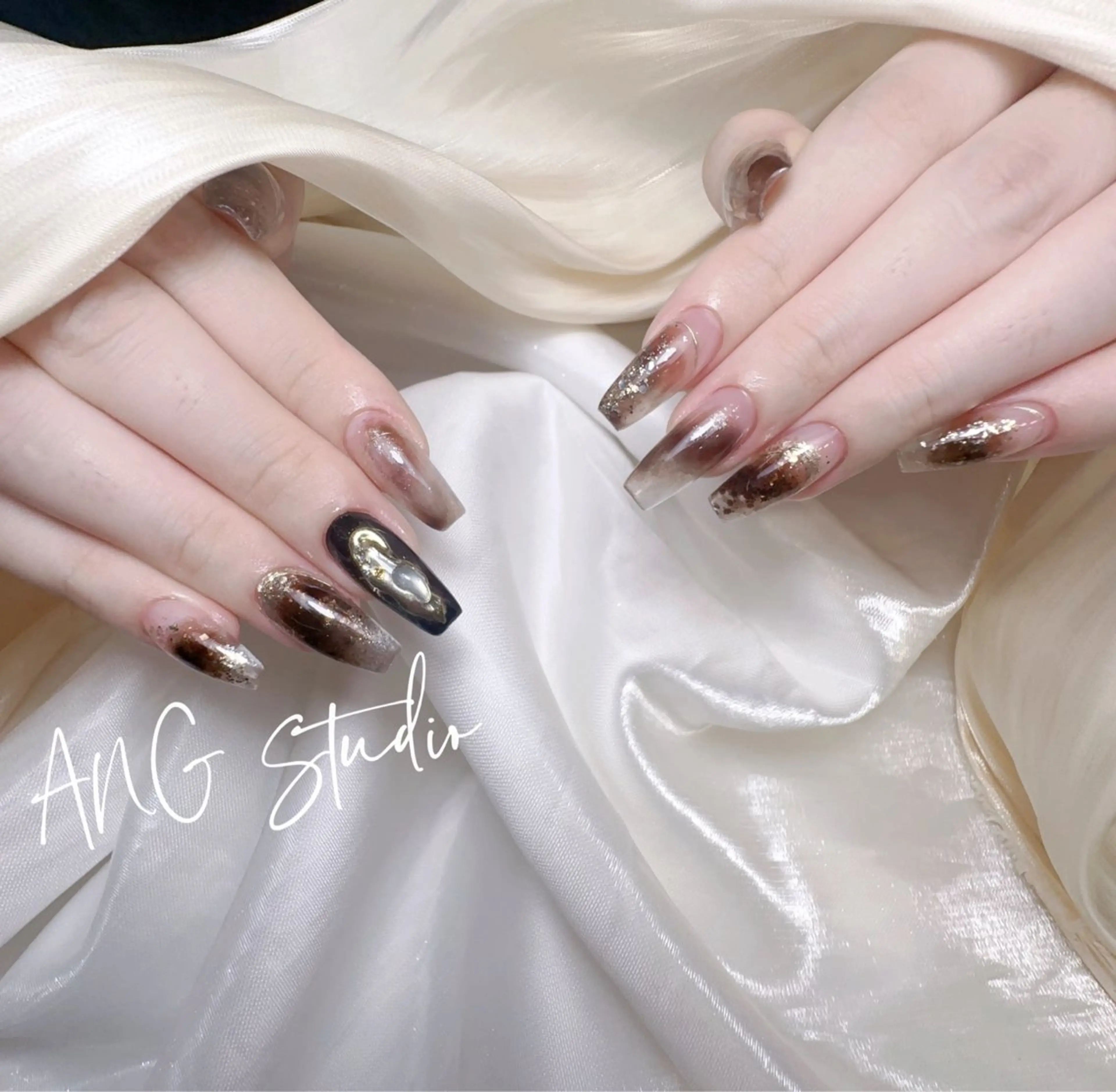 ネイル ハンドネイル ハンドケア ANG Studioのネイルデザイン
