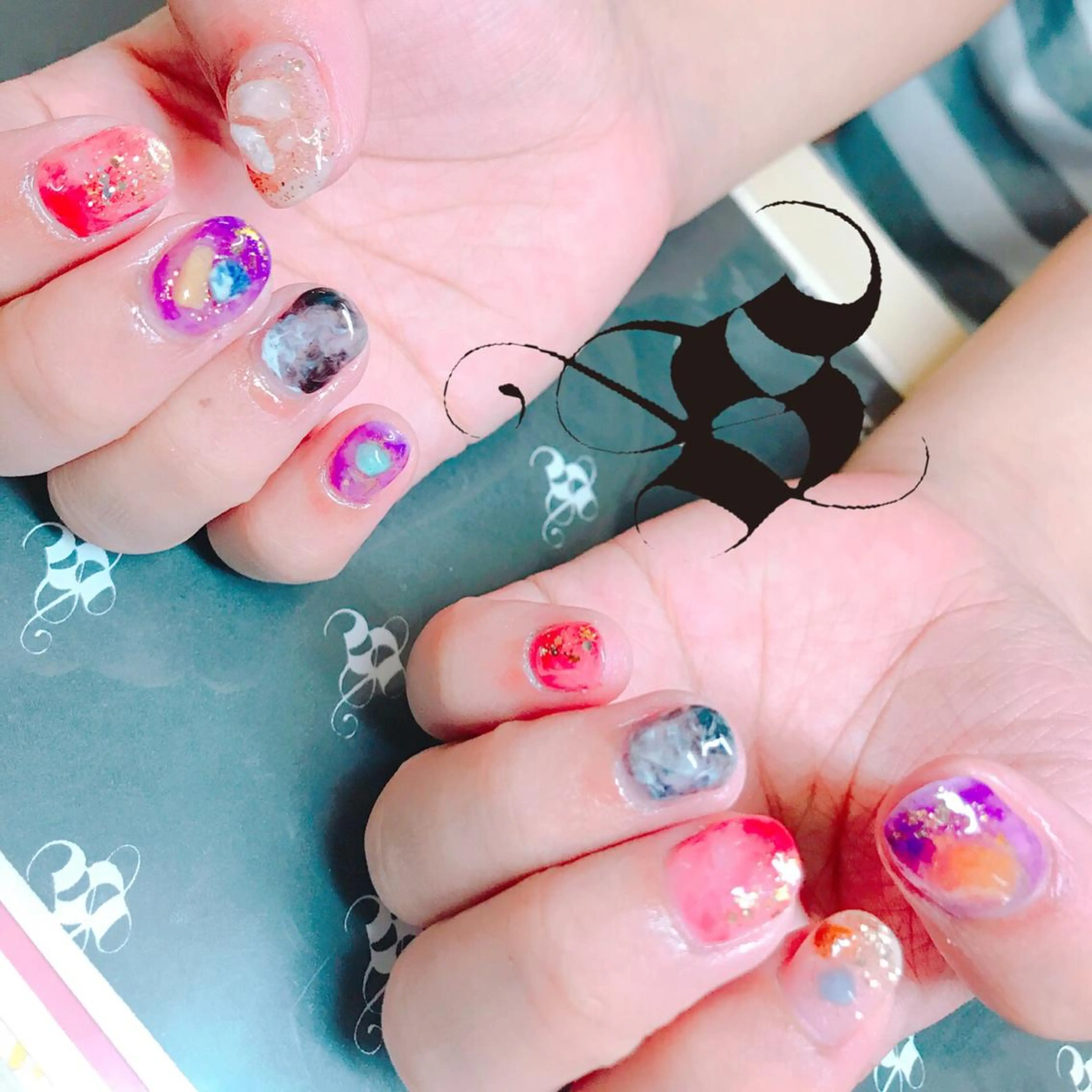 ネイル 長さ出し メンズネイル 持ち込み スカルプネイル ネイルチップ S&S 村田小百合のネイルデザイン