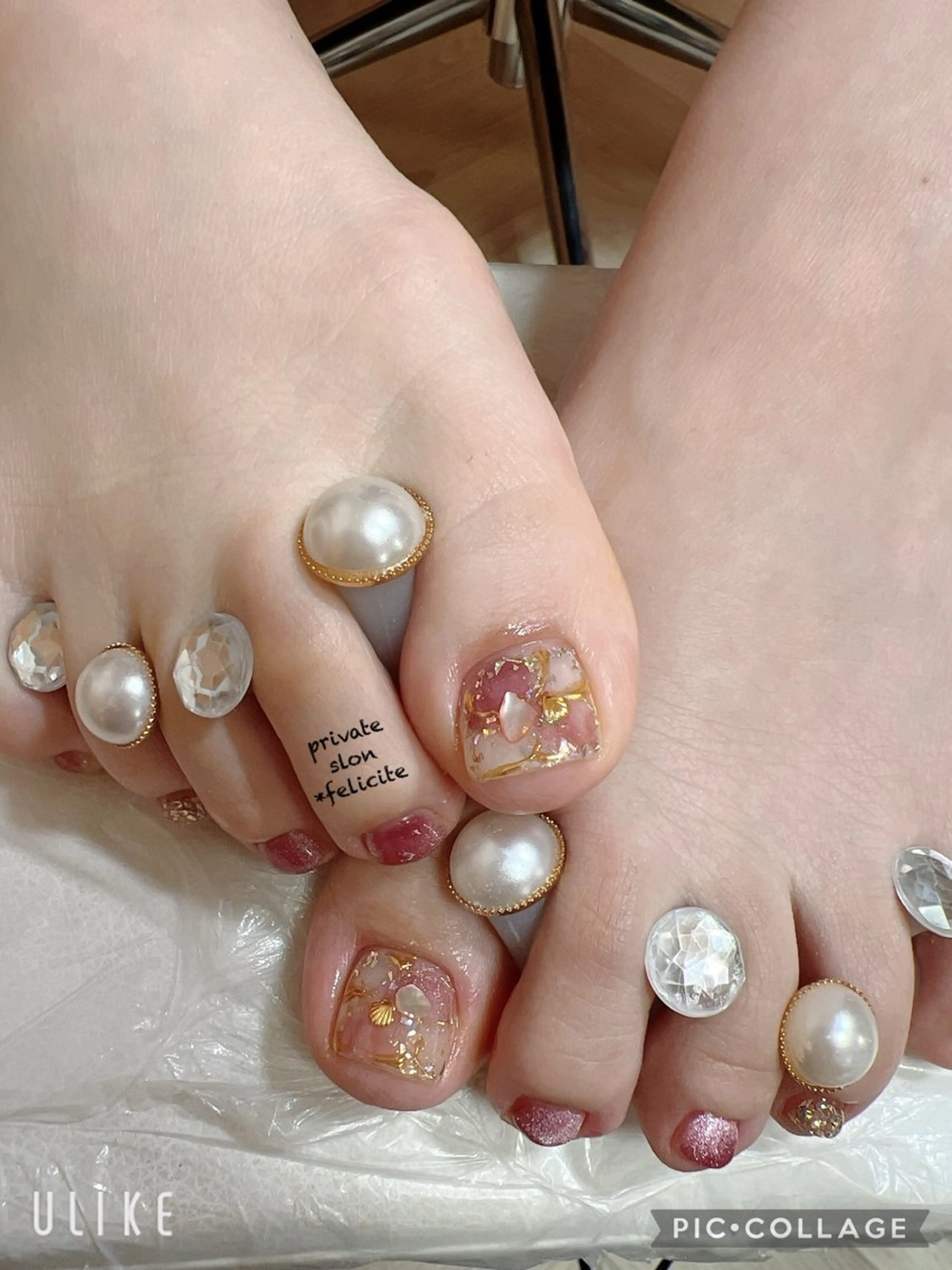 ネイル フットネイル フットネイル 早川 真理のネイルデザイン