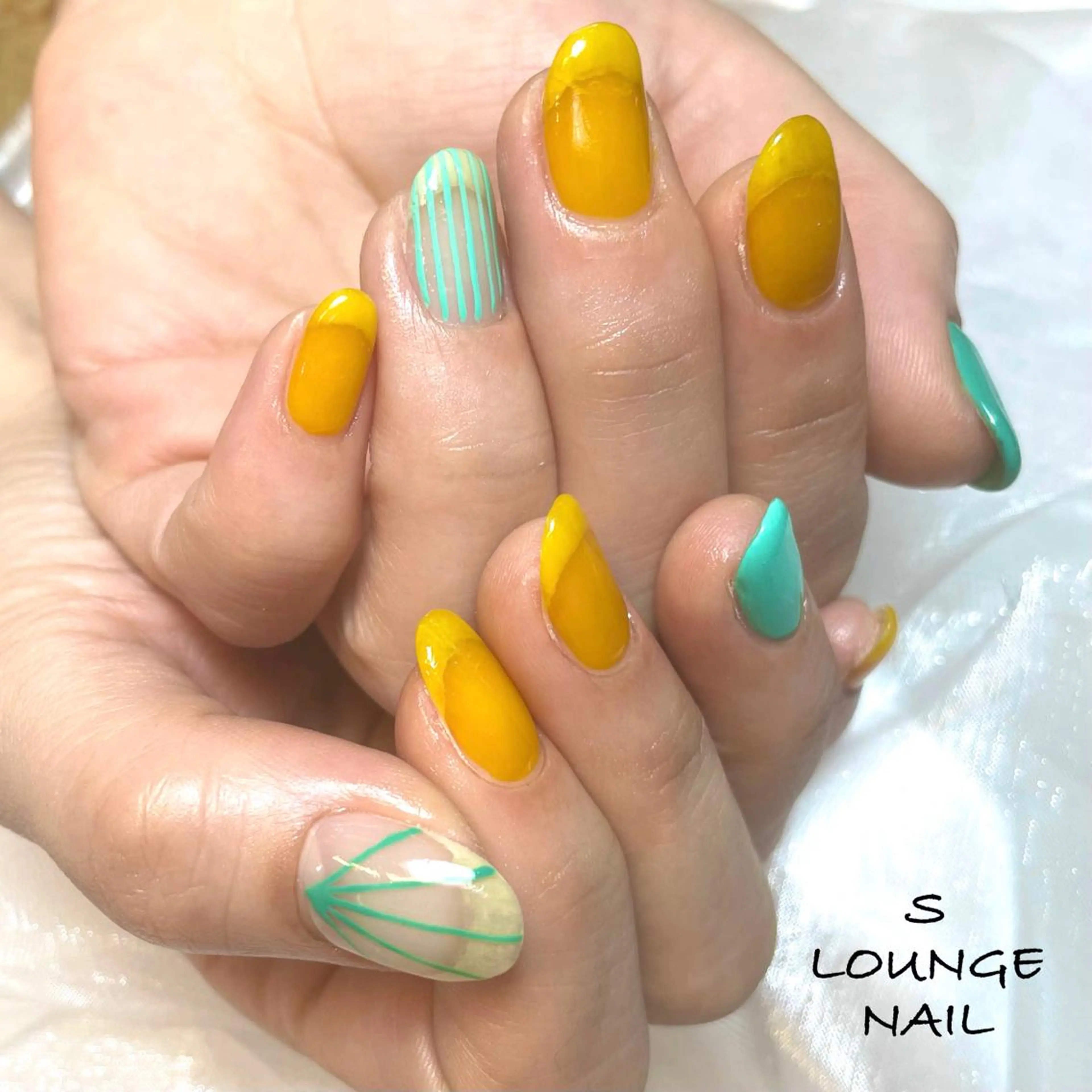 ネイル ハンドネイル フットネイル S LOUNGE NAIL所属・パーツたくさん🍓 SUMIのネイルデザイン