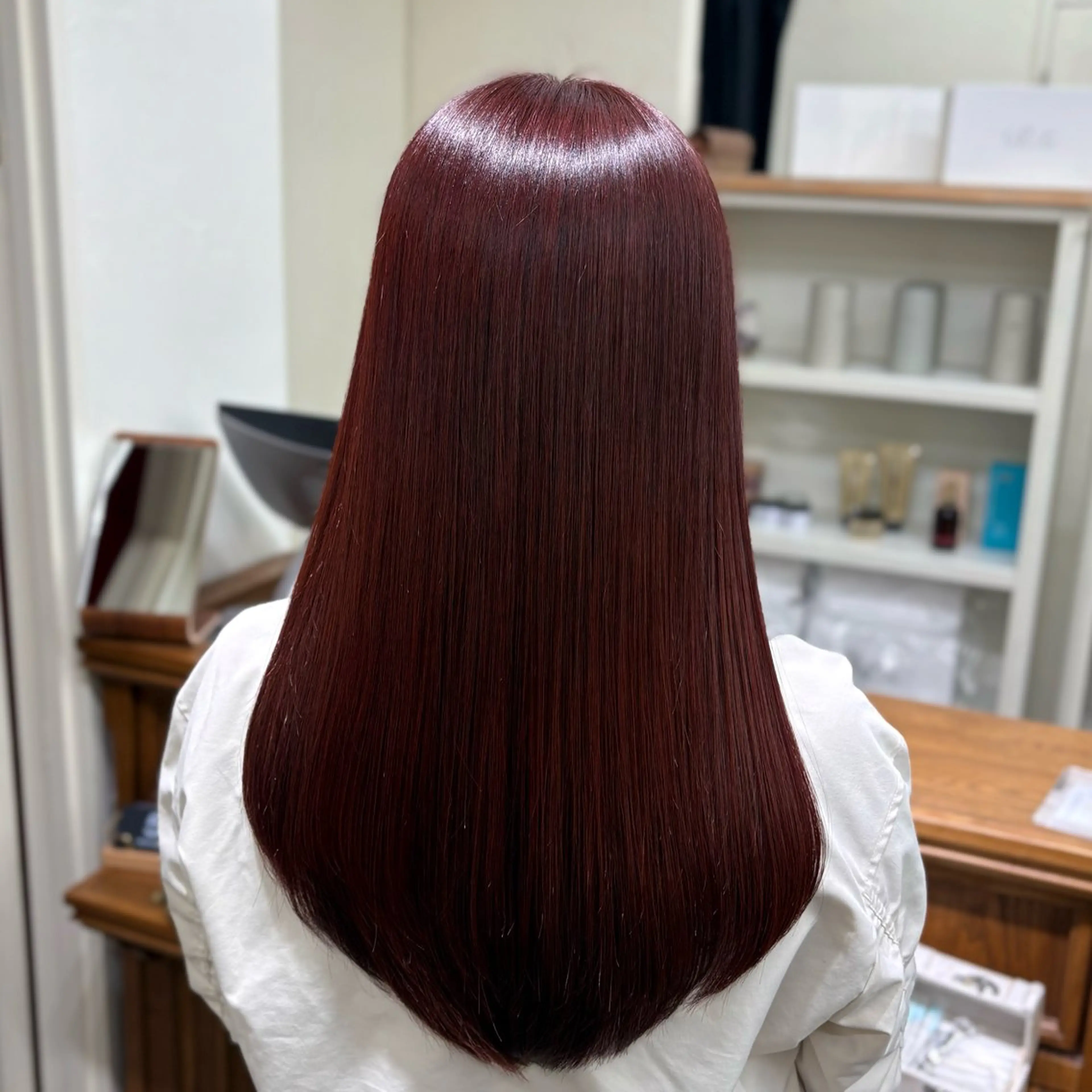 ロング カラー カット ヘアカラー 🎀ときの/髪質改善 透けｯ暖色カラー🪞のヘアスタイル