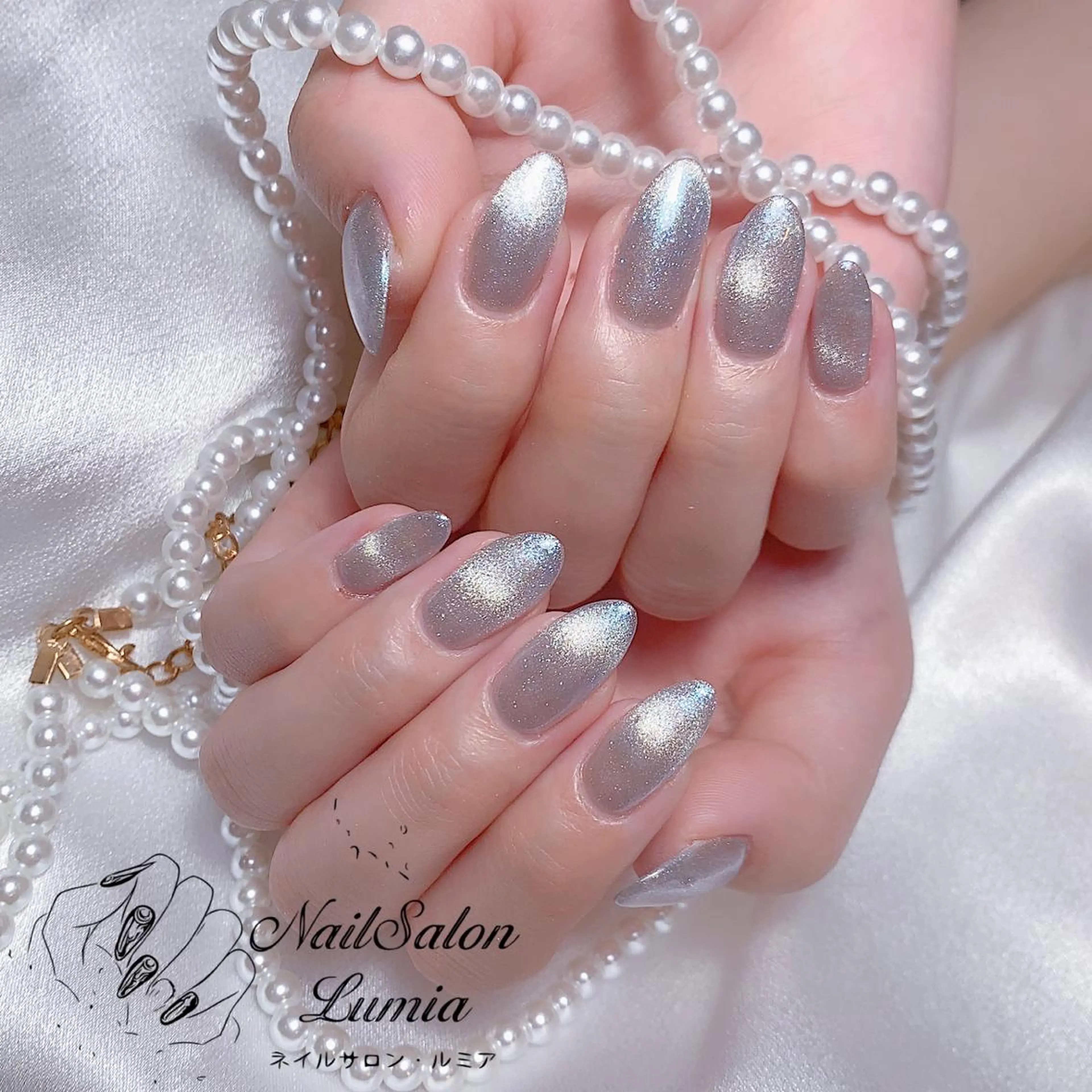 ネイル ハンドネイル ネイルサロン ルミア Lumia 店長のネイルデザイン