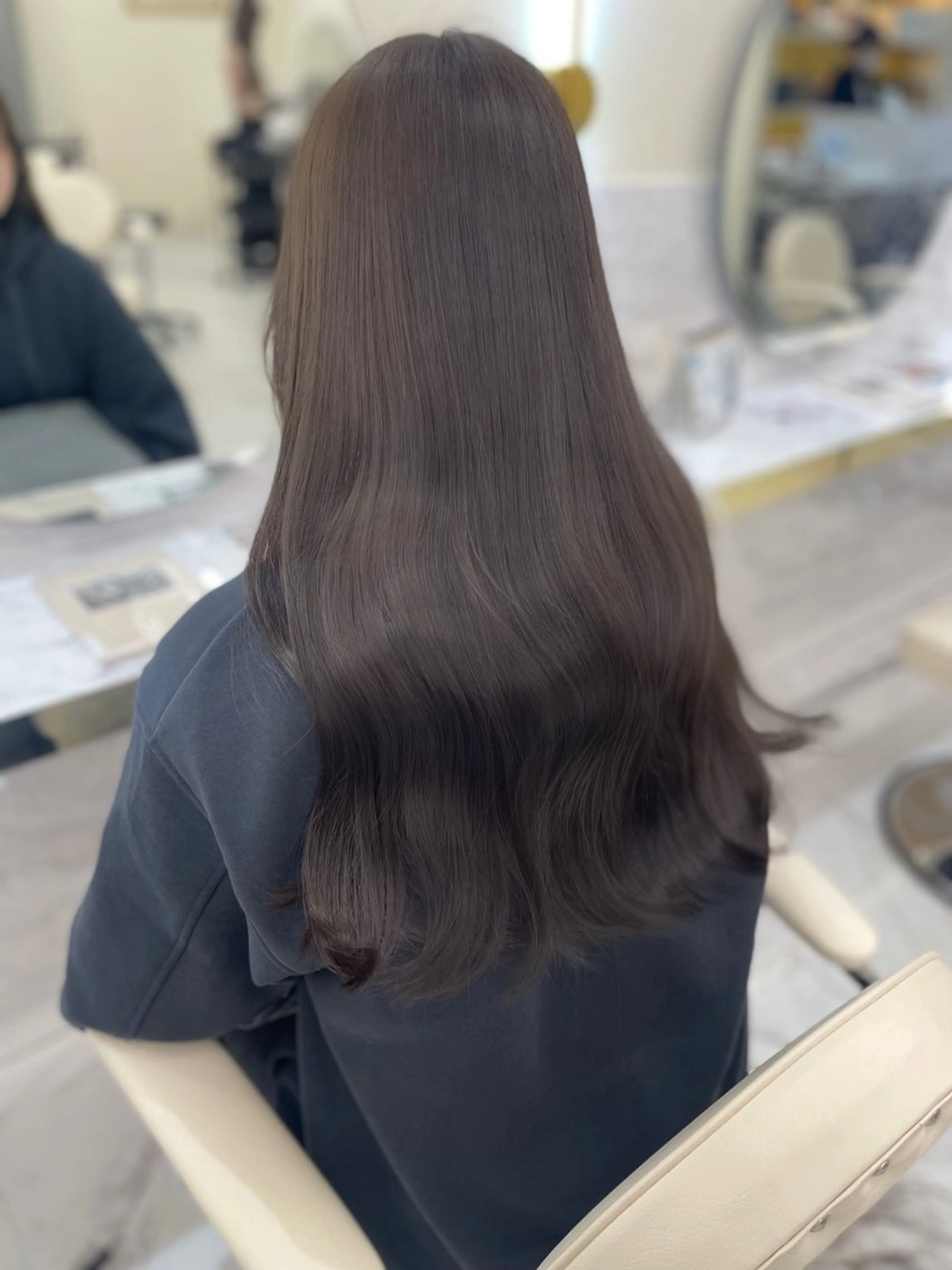 ロング カット ヘアカラー 似合わせのプロ🕊 美髪矯正/ioriのヘアスタイル