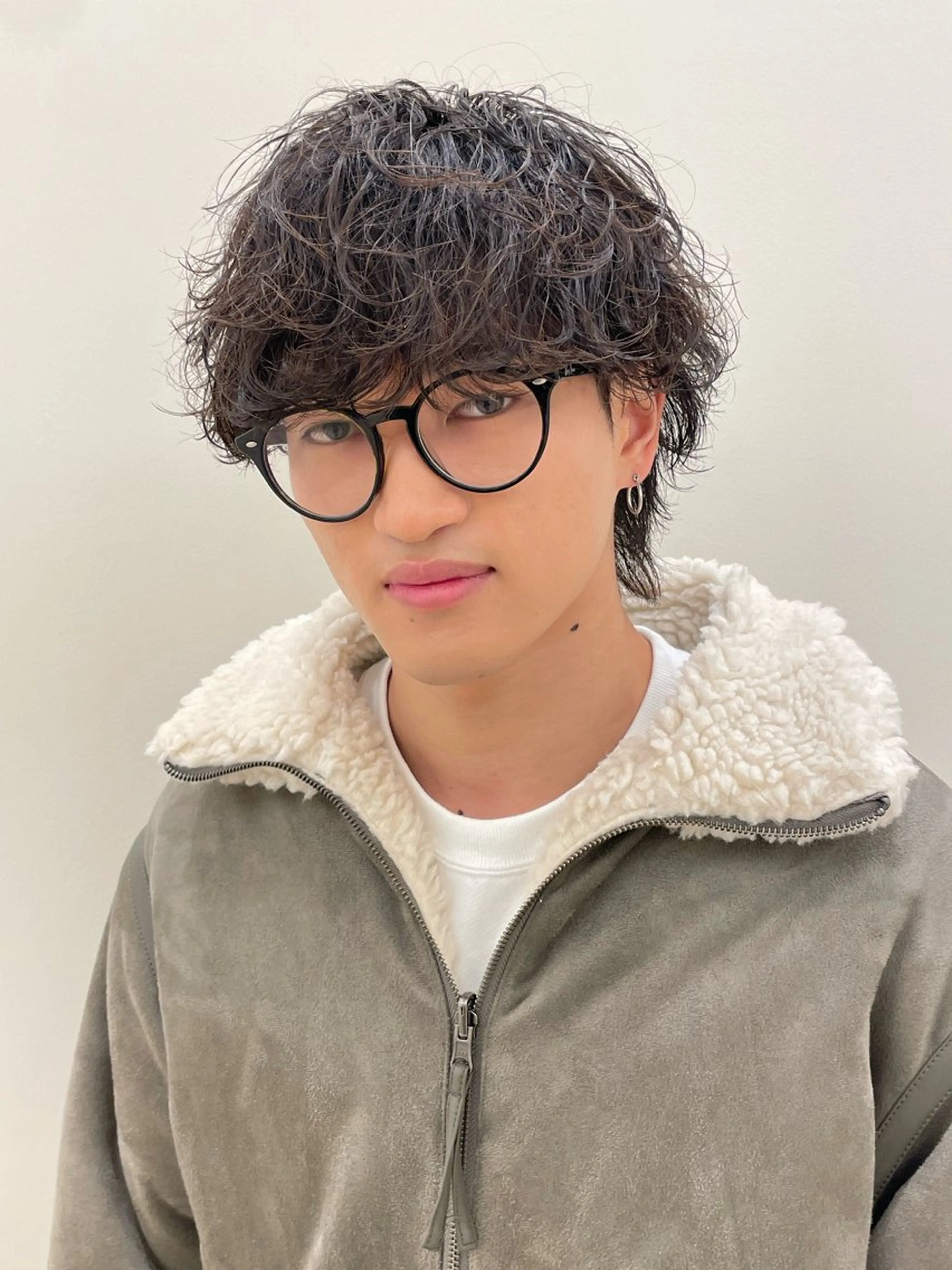 ショート カラー パーマ ヘアアレンジ メンズ カット パーマ トリートメント 亀井隆汰/メンズ専門 パーマ特化美容師のヘアスタイル