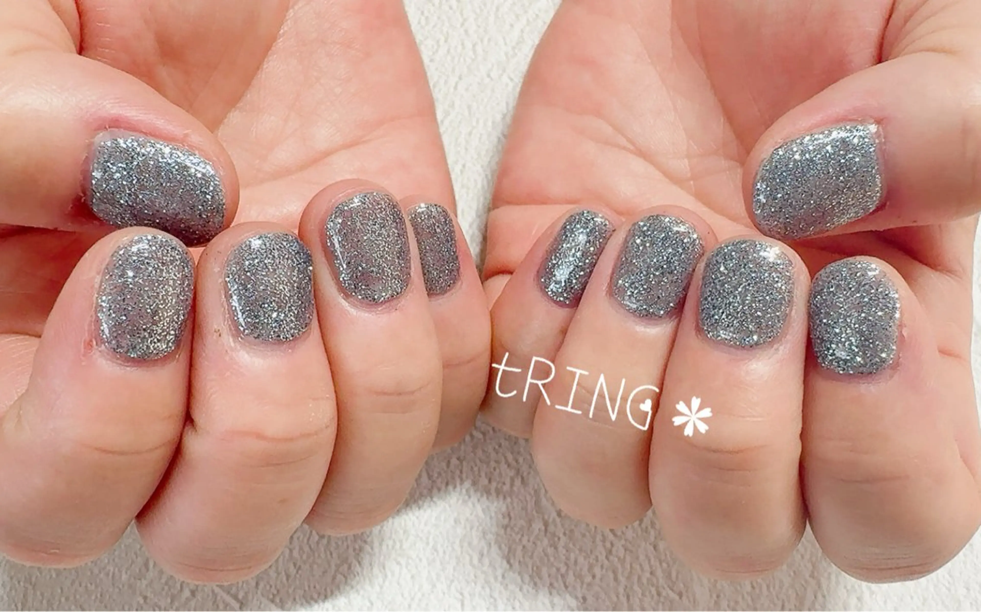 ネイル ハンドネイル tRING＊ しいの木台のネイルデザイン