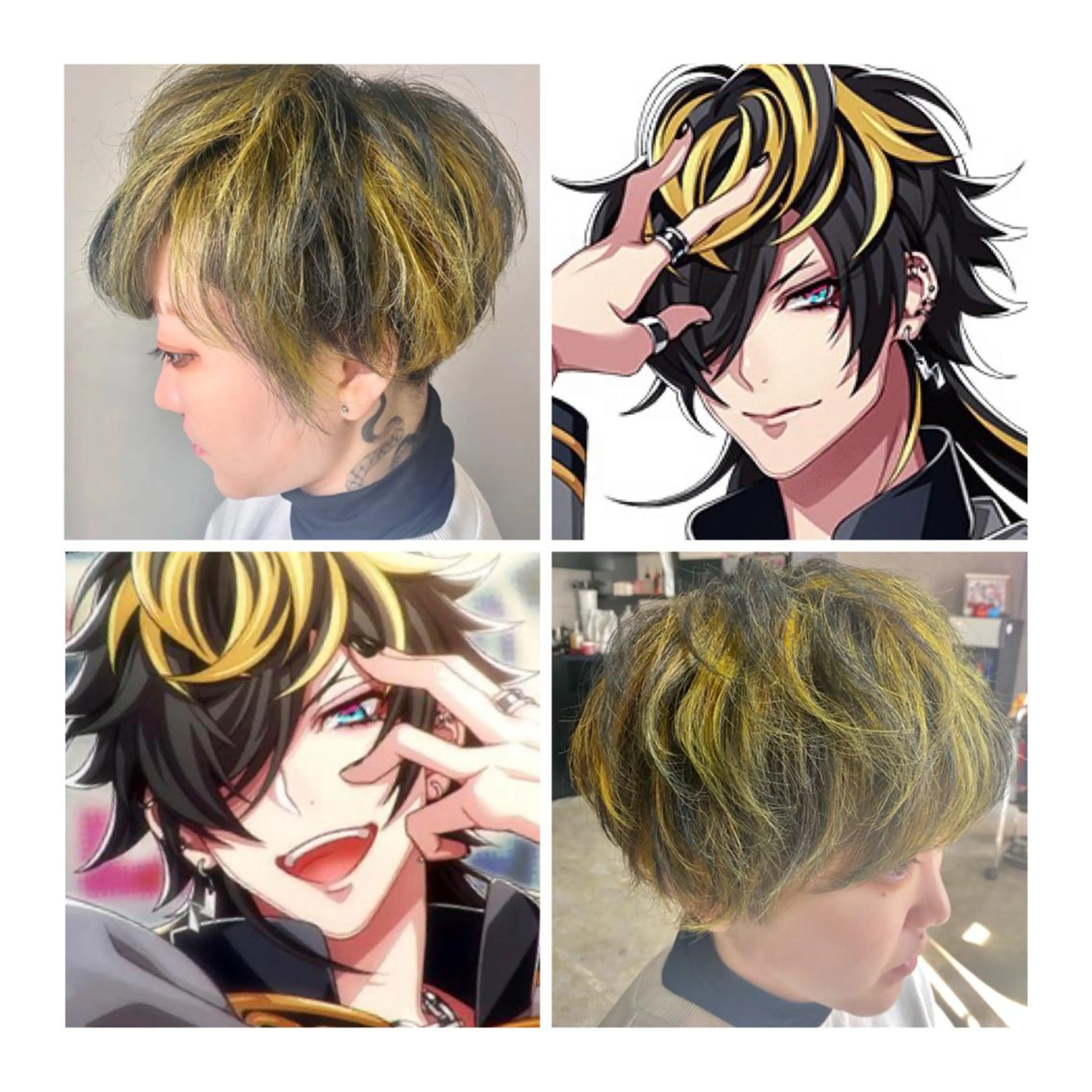 ショート カラー ヘアカラー GARU-ガル-所属・TSUNO🦖 派手髪/オタク美容師のヘアスタイル