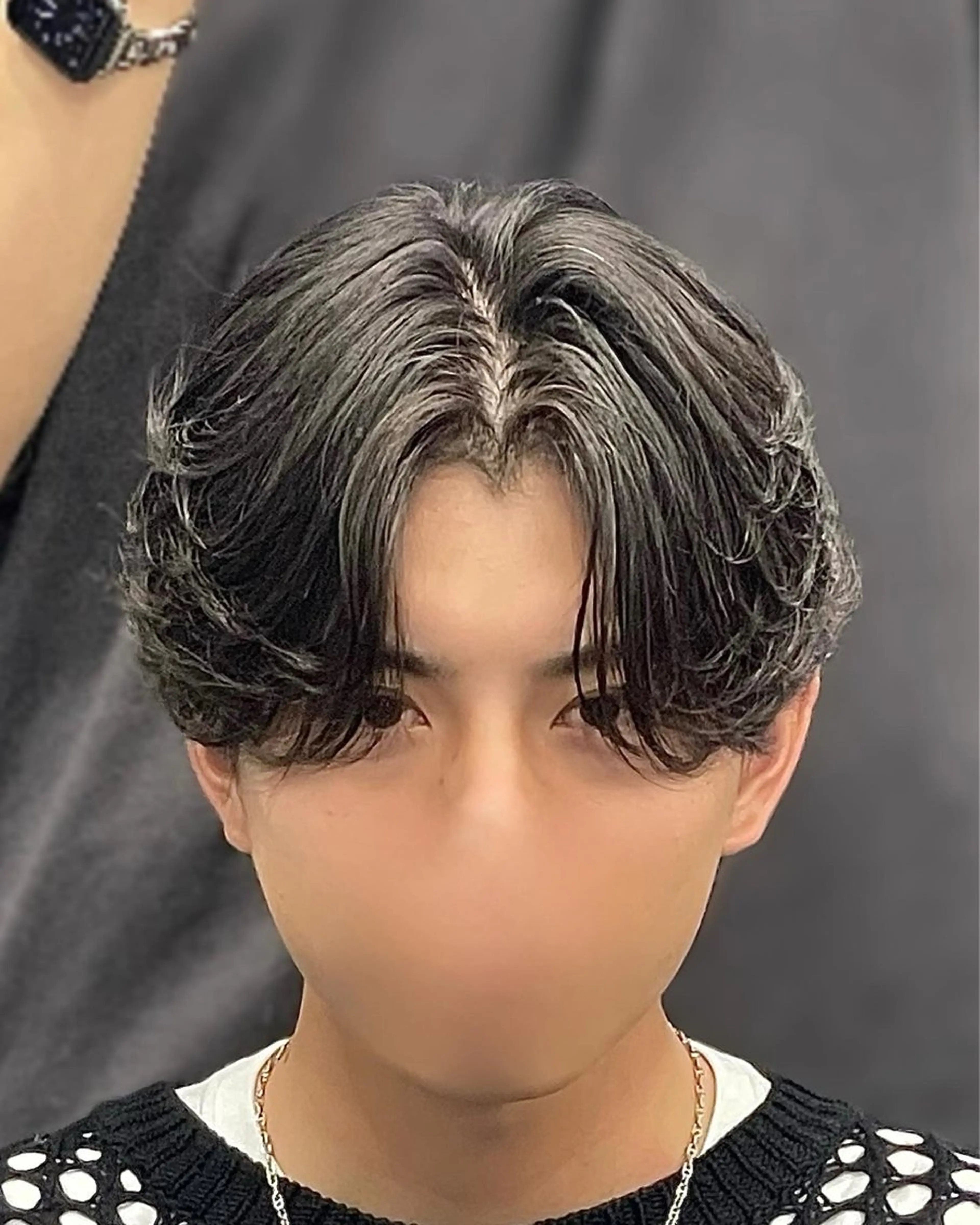 メンズ 韓国メンズヘア SENSE渋谷【センス】宇田川交番前所属・メンズサロン代表 曲がる縮毛矯正のヘアスタイル