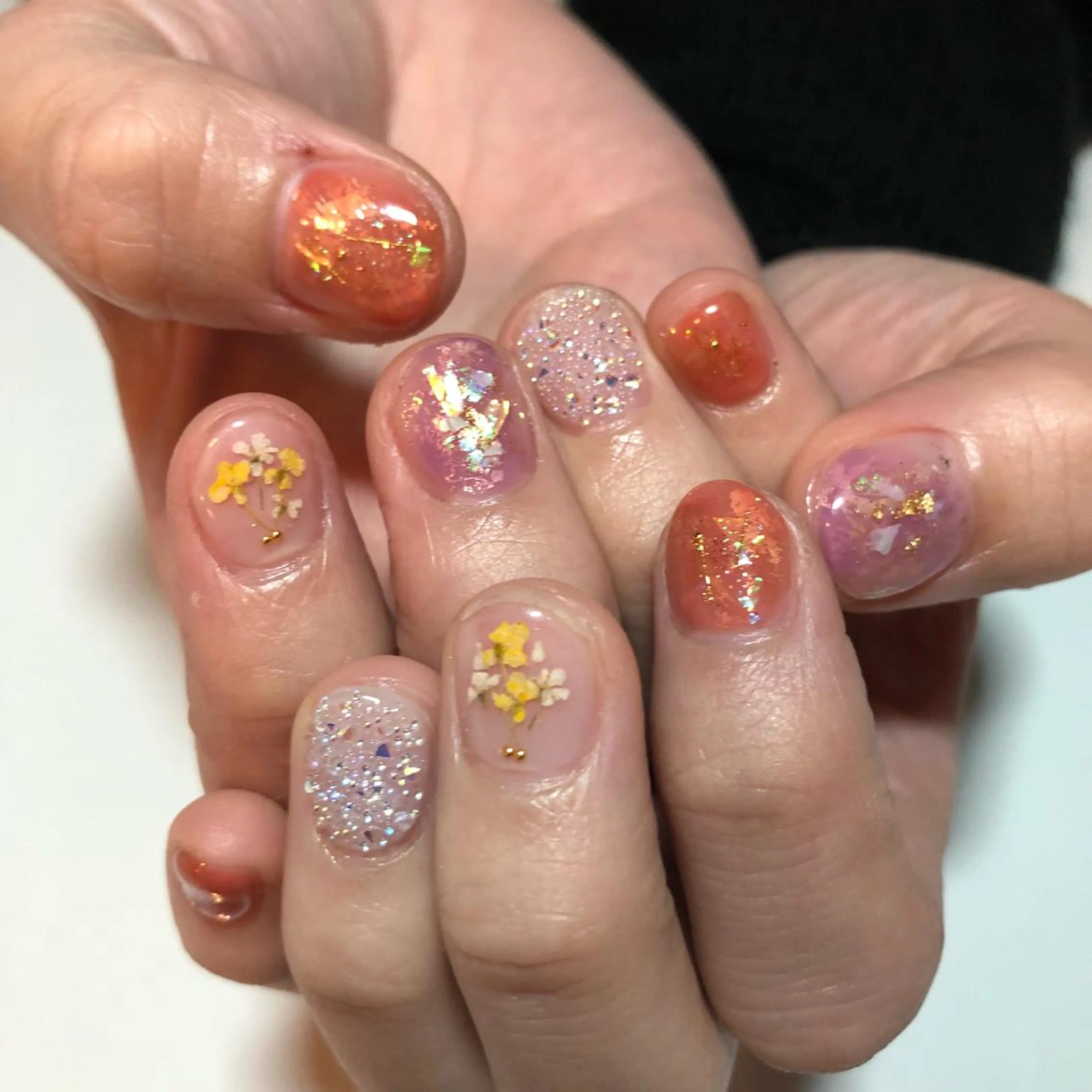 ネイル ニュアンスネイル g-up nail所属・米田 律子のネイルデザイン