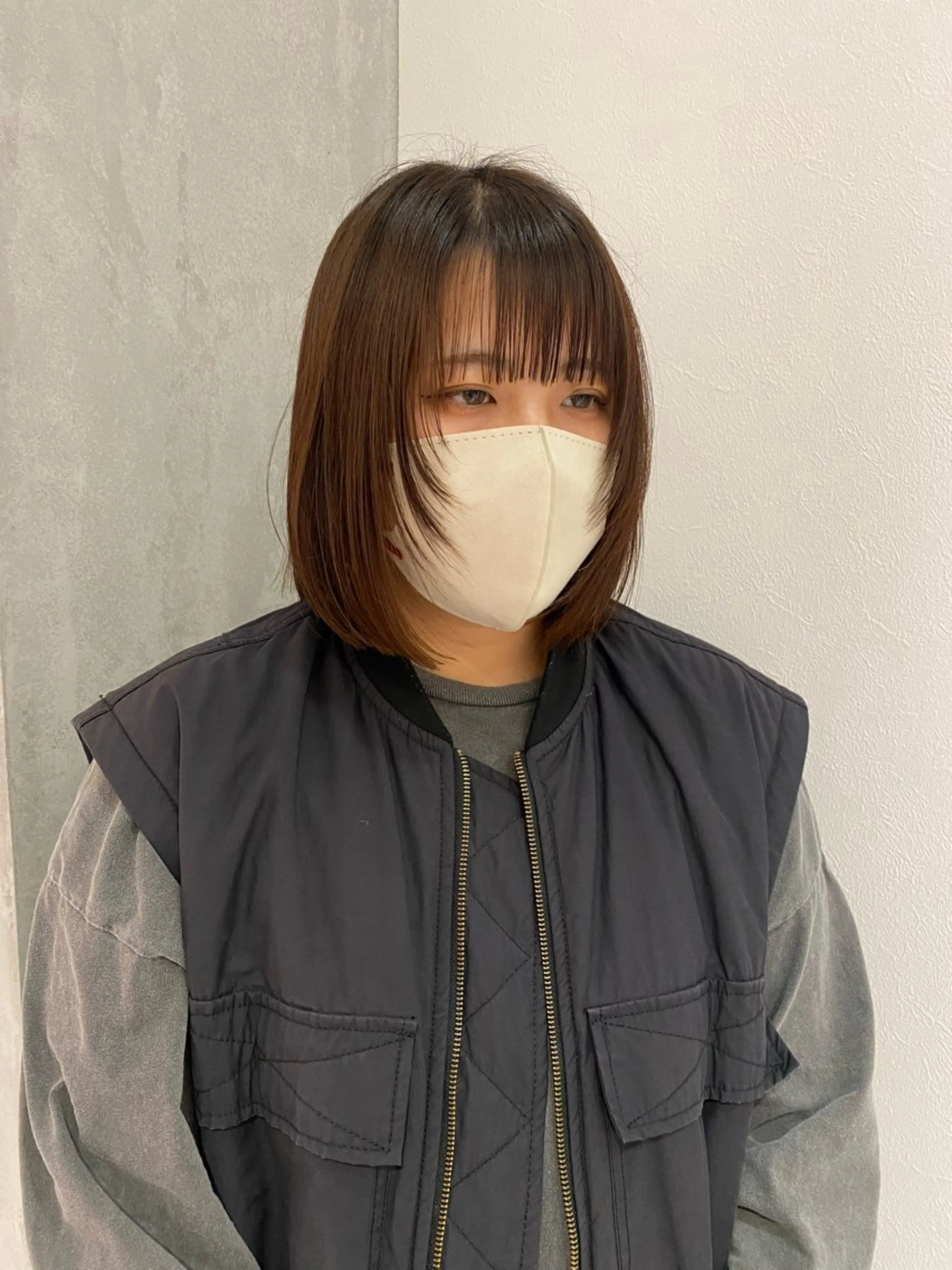 ミディアム カット YOKE所属・いとう ほのかのヘアスタイル