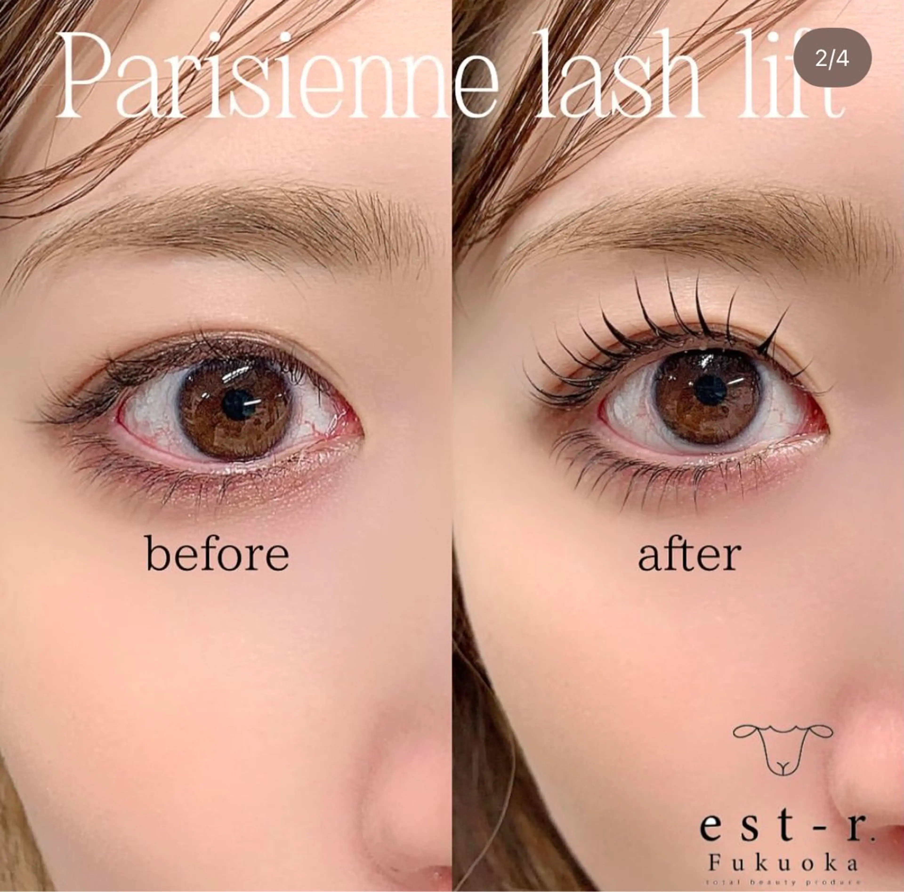 マツエク・マツパ riria パリジェンヌ/博多のマツエク・マツパデザイン