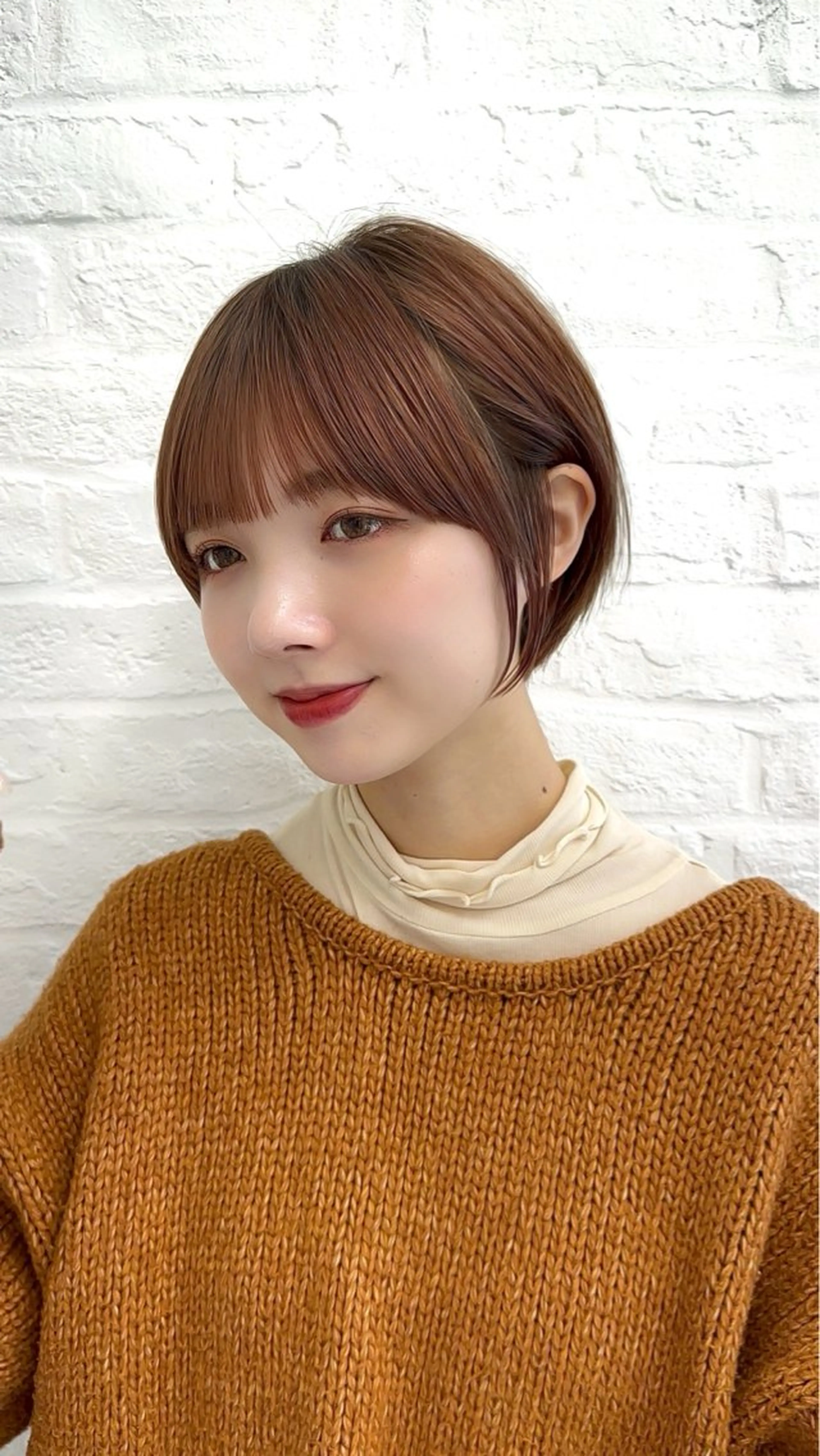 ショート 前髪顔まわりカット 🌈中村海聖のヘアスタイル
