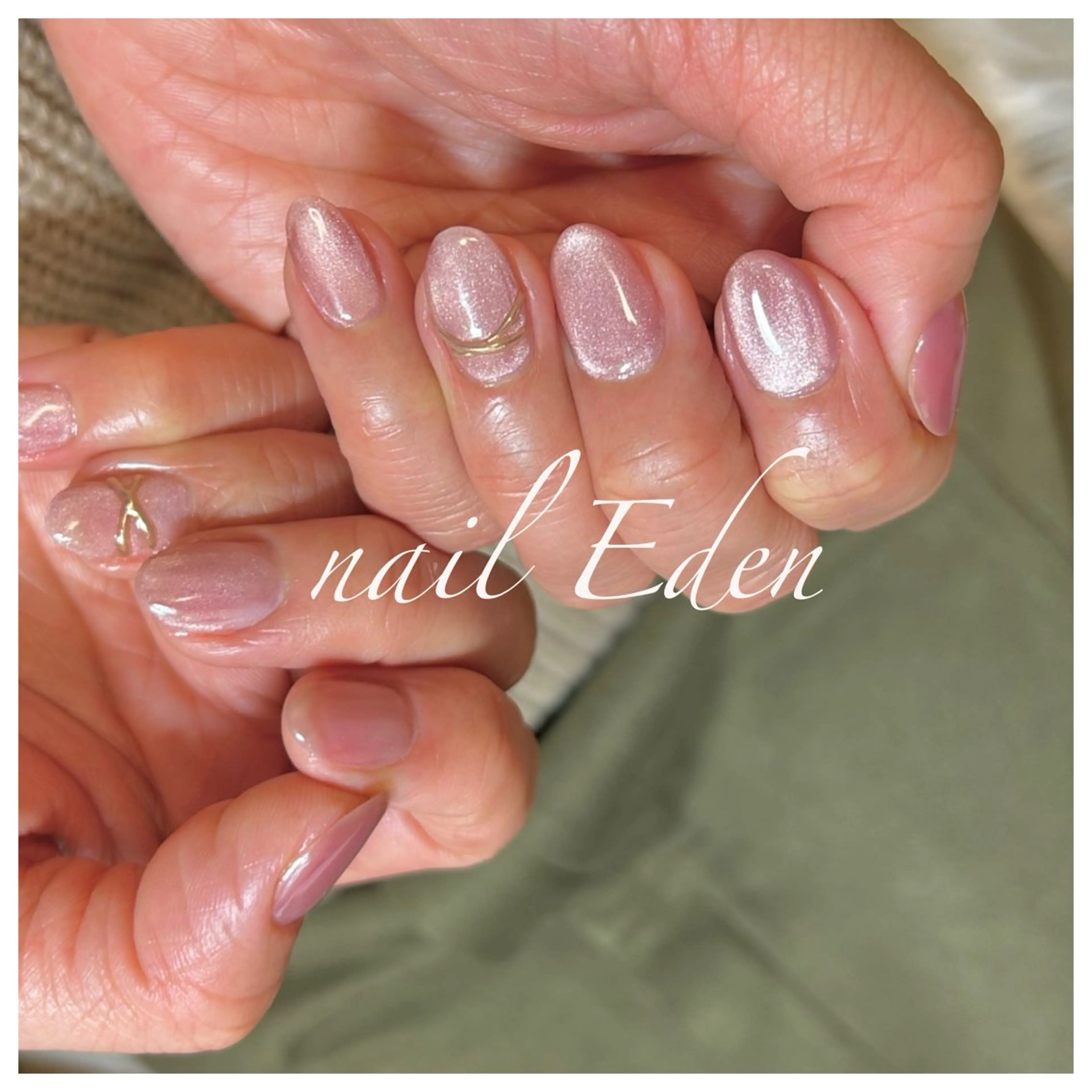 ネイル 持ち込み ハンドネイル ハンドケア Eden　private nail saron所属・Eden ♾️のネイルデザイン