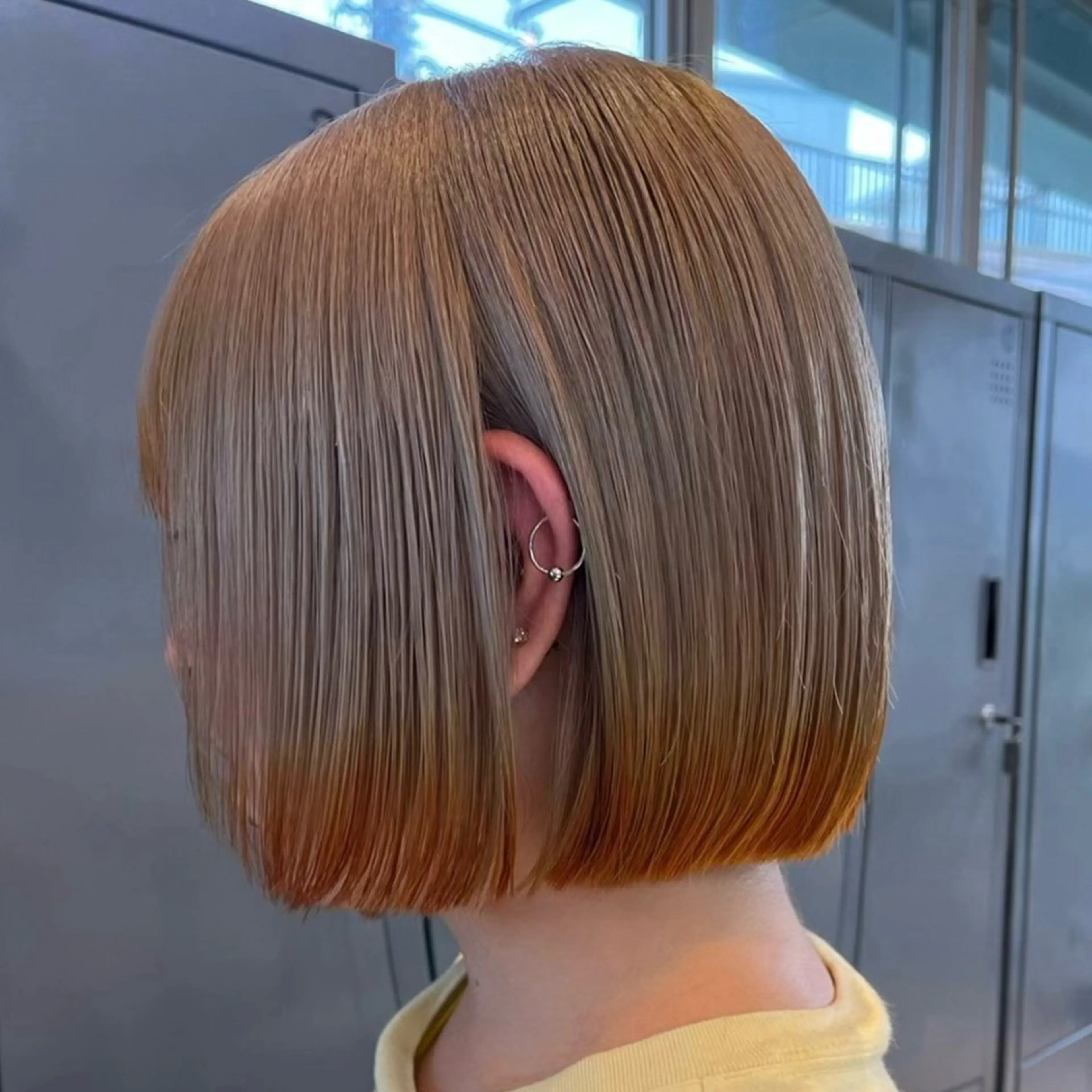 ショート ヘアカラー トリートメント ☘️かわいいハイトー ン☘️nonokaのヘアスタイル