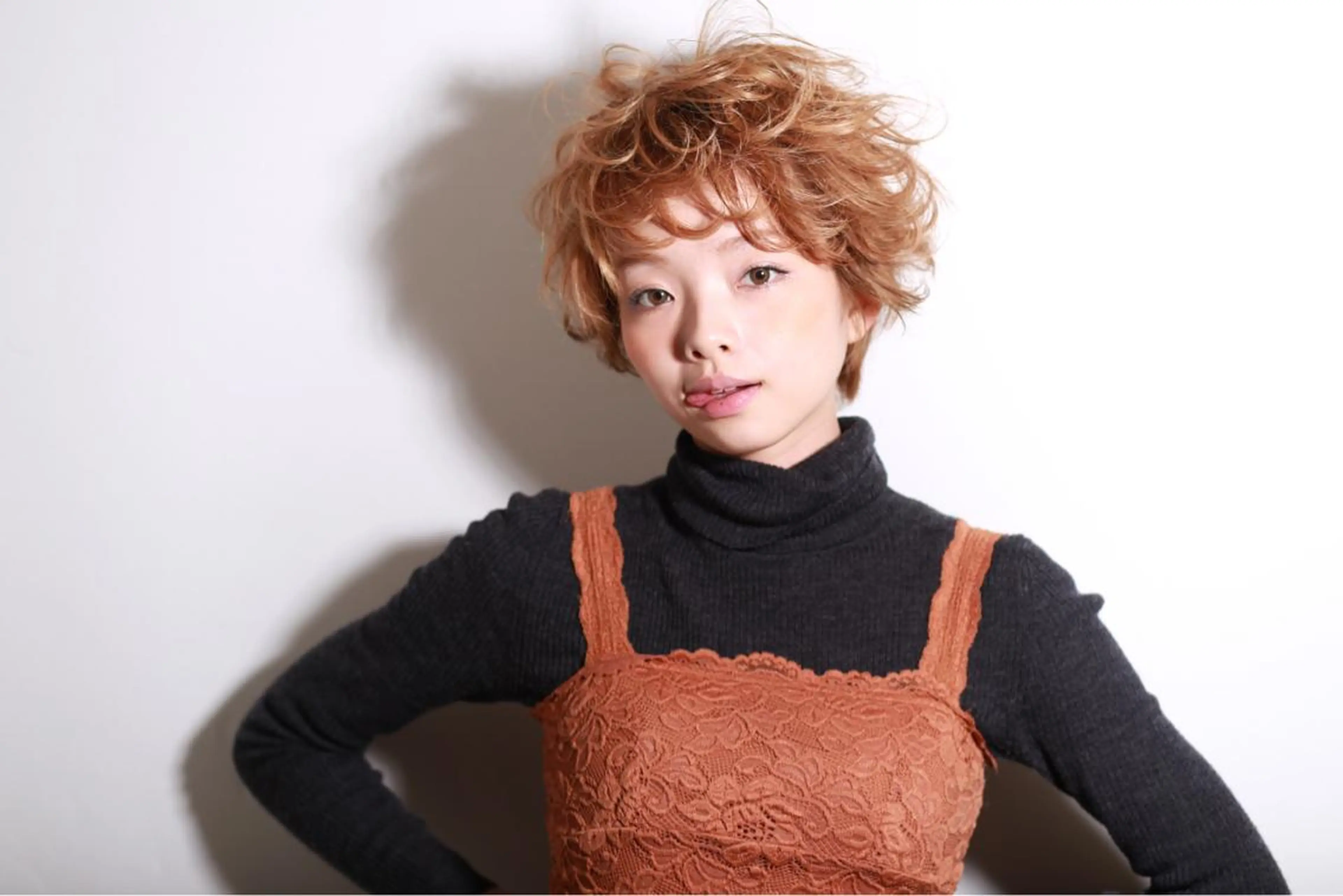 ショート カラー 縮毛矯正/髪質改善 /ブリーチ/東陽町✨のヘアスタイル