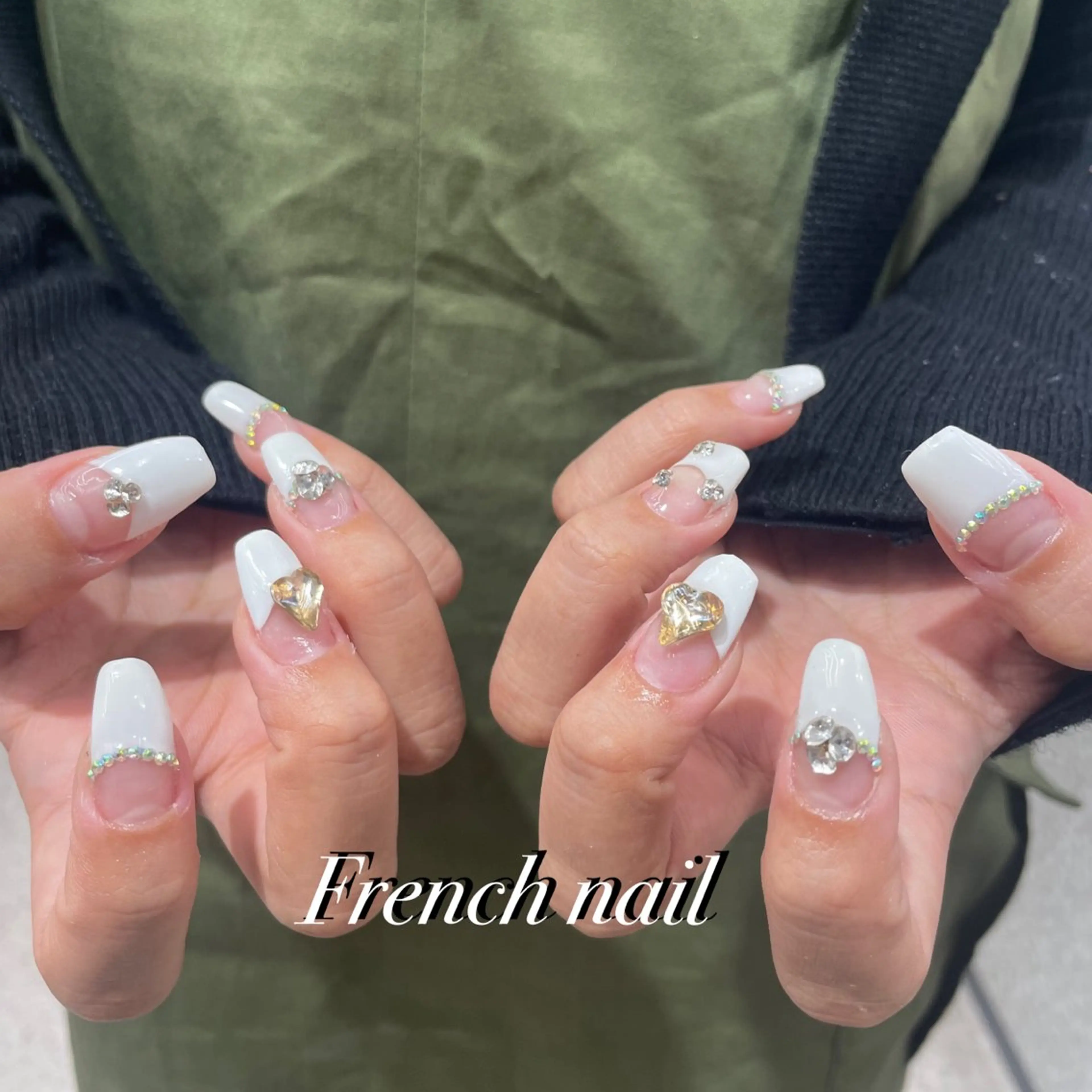 ネイル 🫧飛山琉桜/二条 ネイルアート/束感のマツエク・マツパデザイン