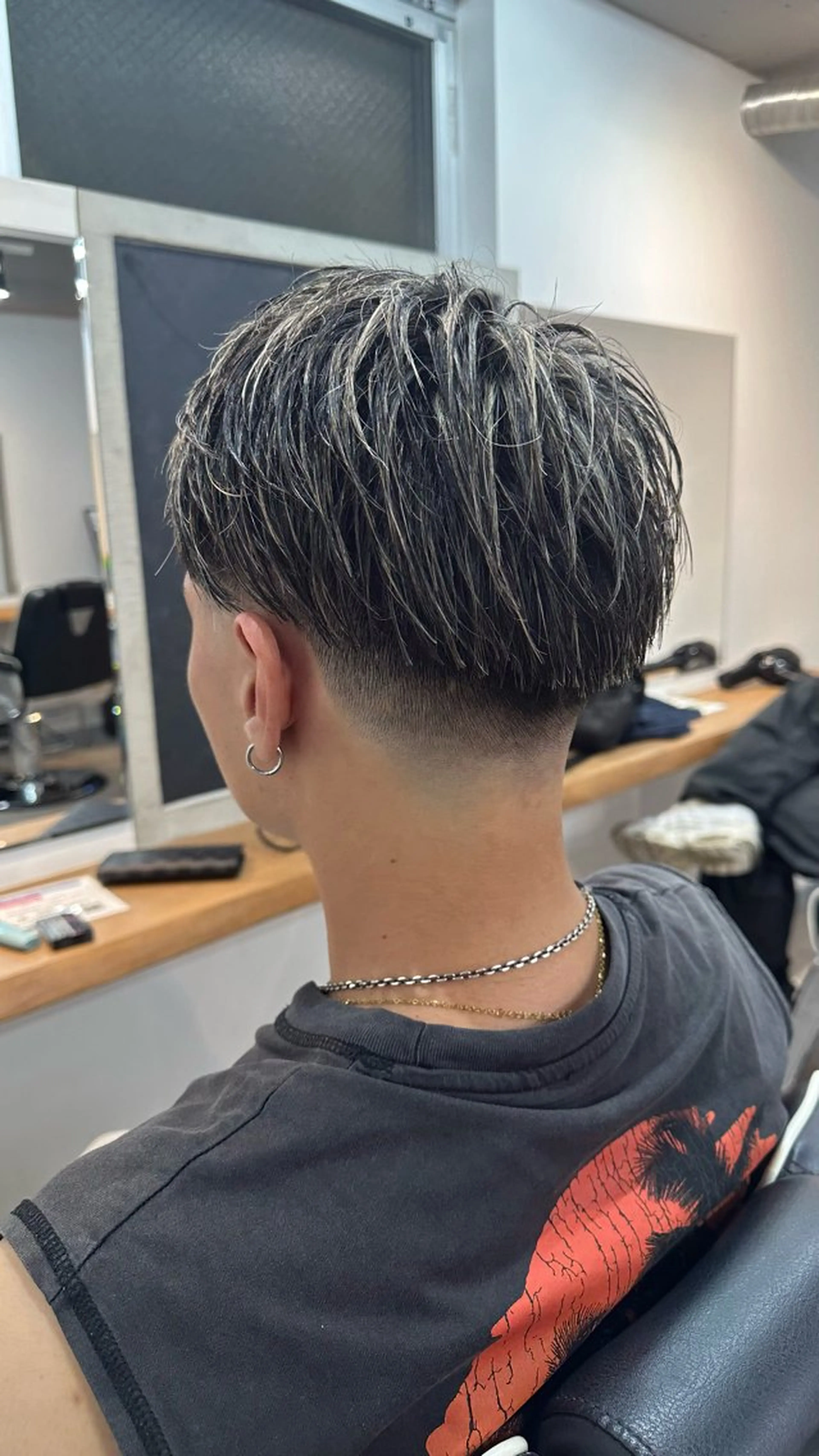 メンズ メンズメッシュ 浅岡律喜 /メンズ/フェードのヘアスタイル