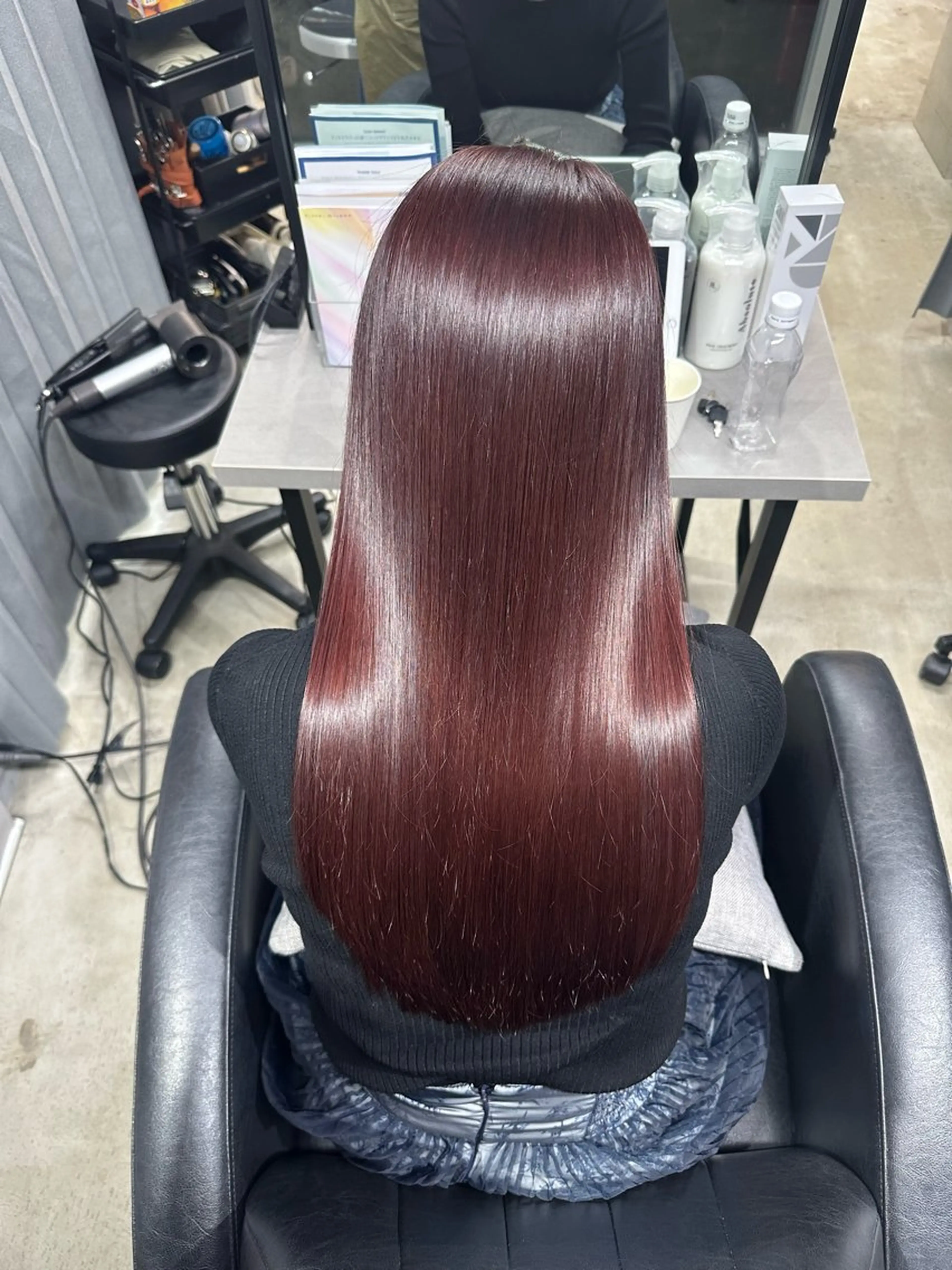 ロング カラー トリートメント 韓国ヘア✨美髪矯正✨ 渋谷 etoraのヘアスタイル