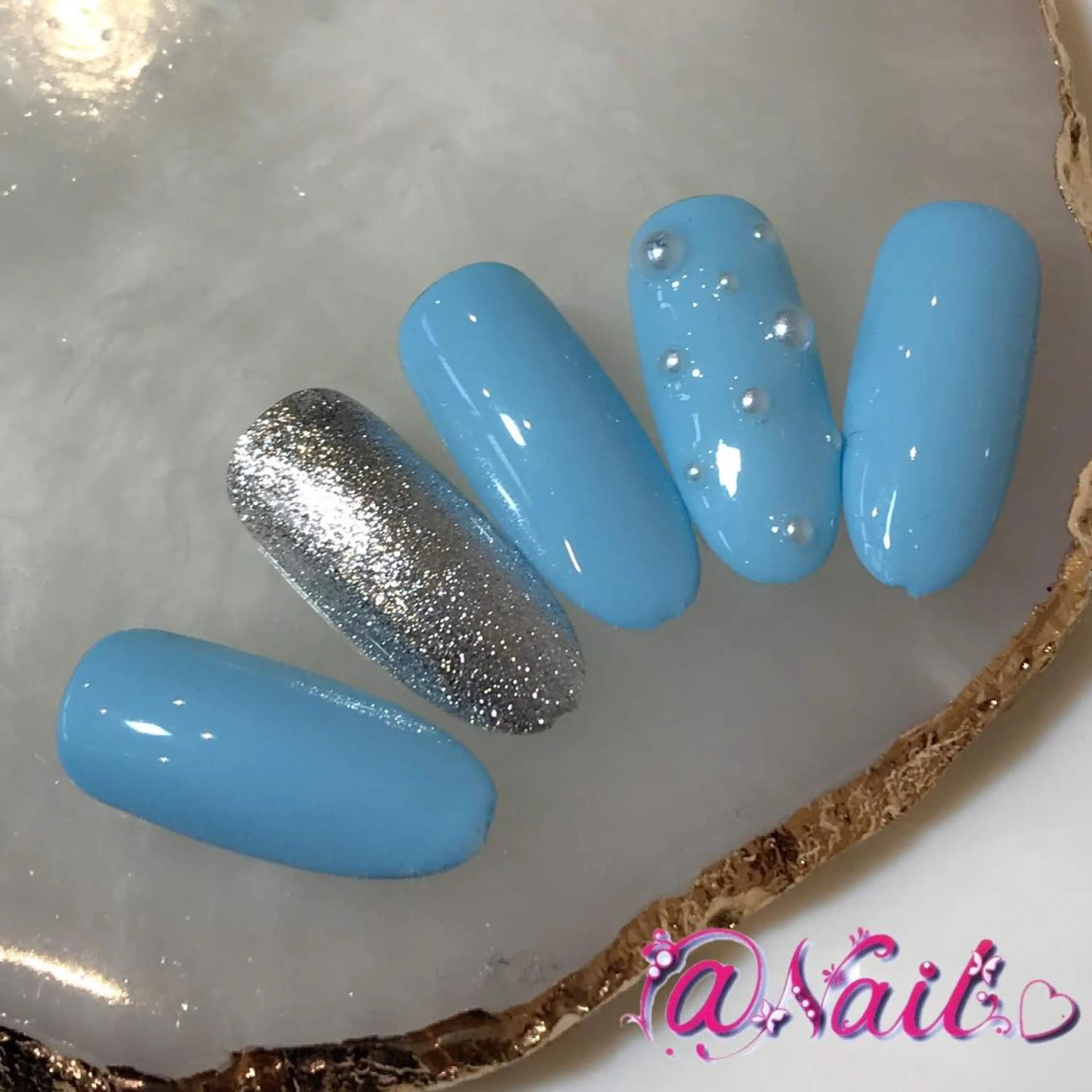 ネイル ネイルチップ 小尾 栞のネイルデザイン