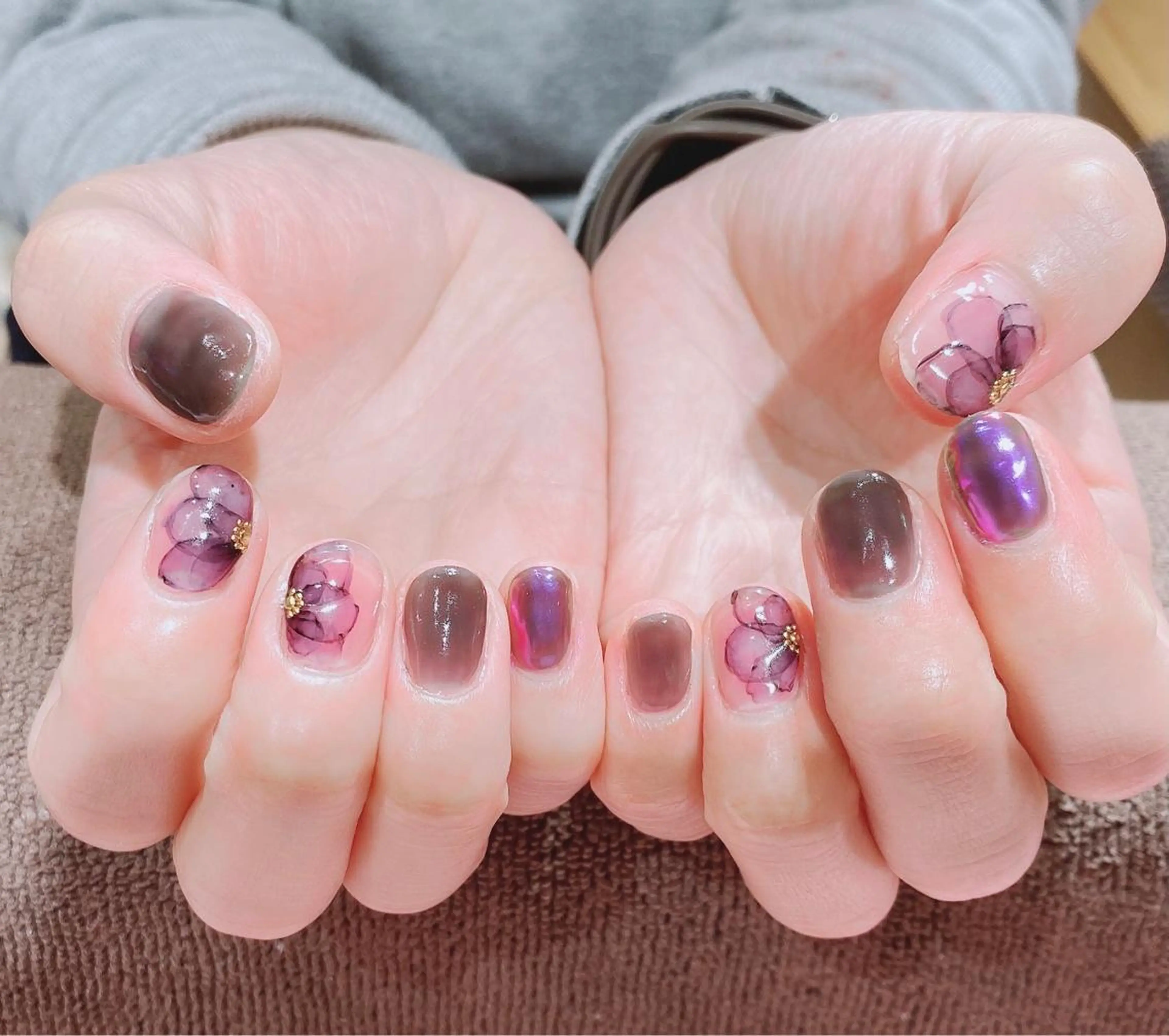 ネイル フラワーネイル VIST☆ ｍａｍｉのネイルデザイン