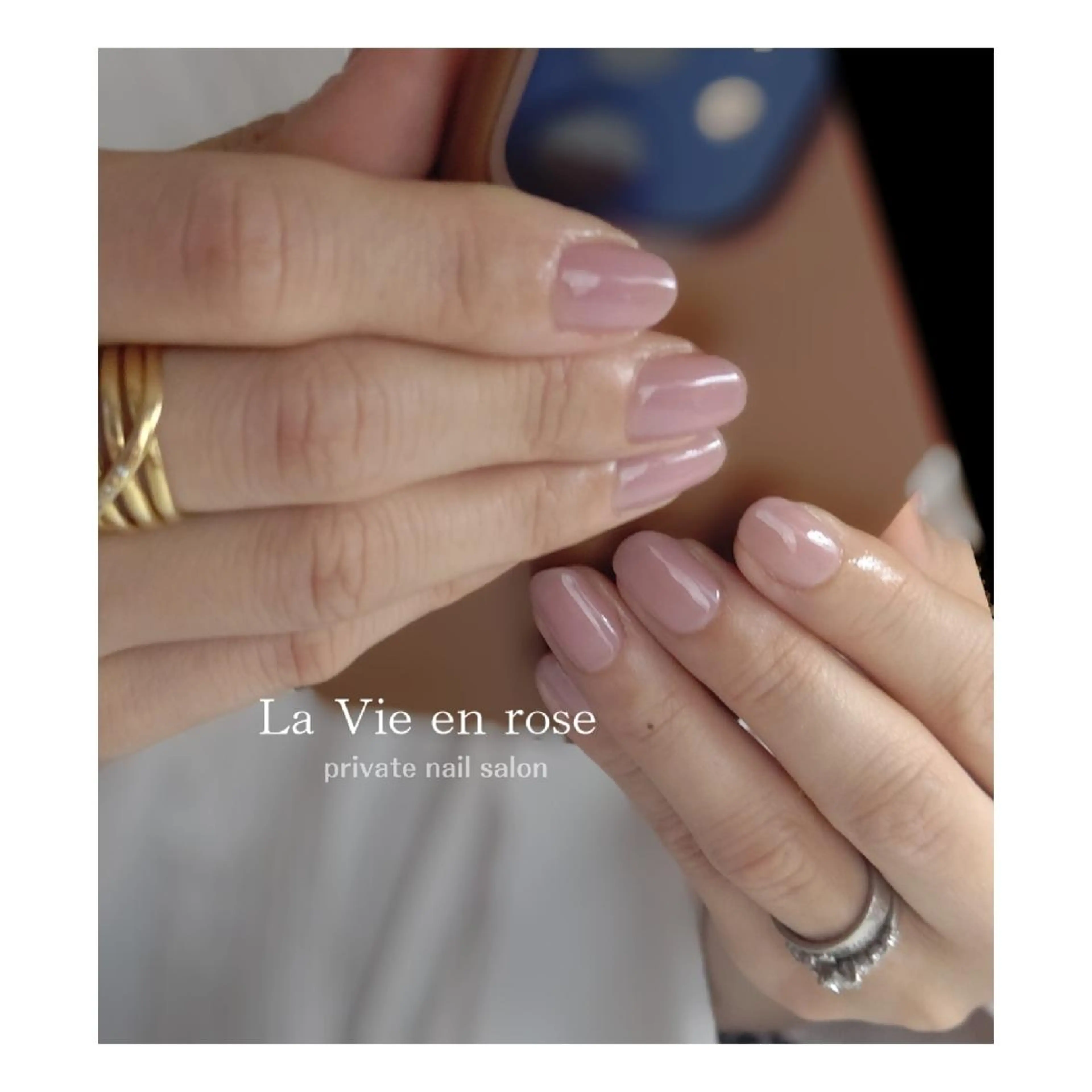 ネイル ラヴィアン ローズのネイルデザイン