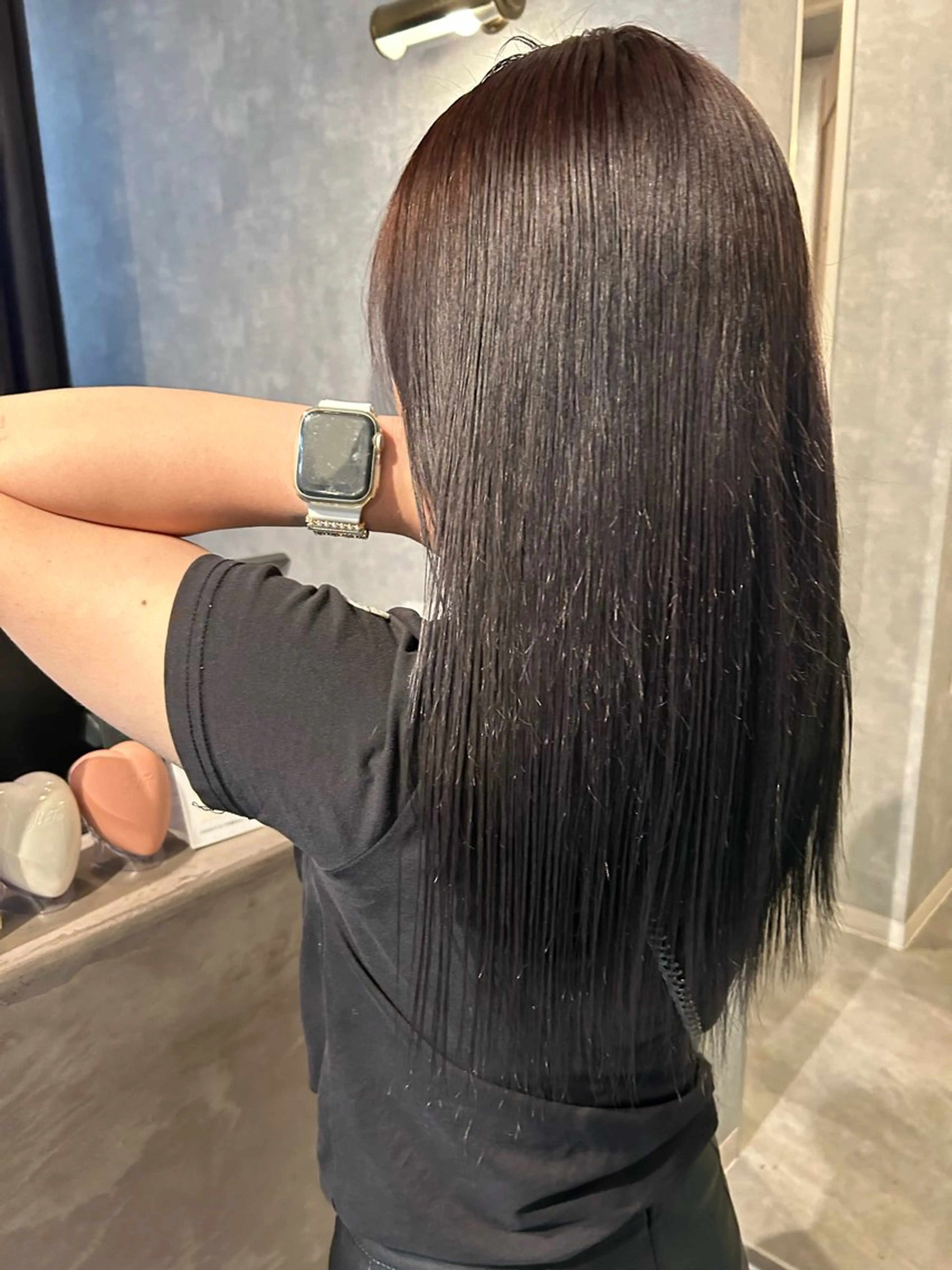 ミディアム PACE所属・ayumi ／透明感カラーのヘアスタイル