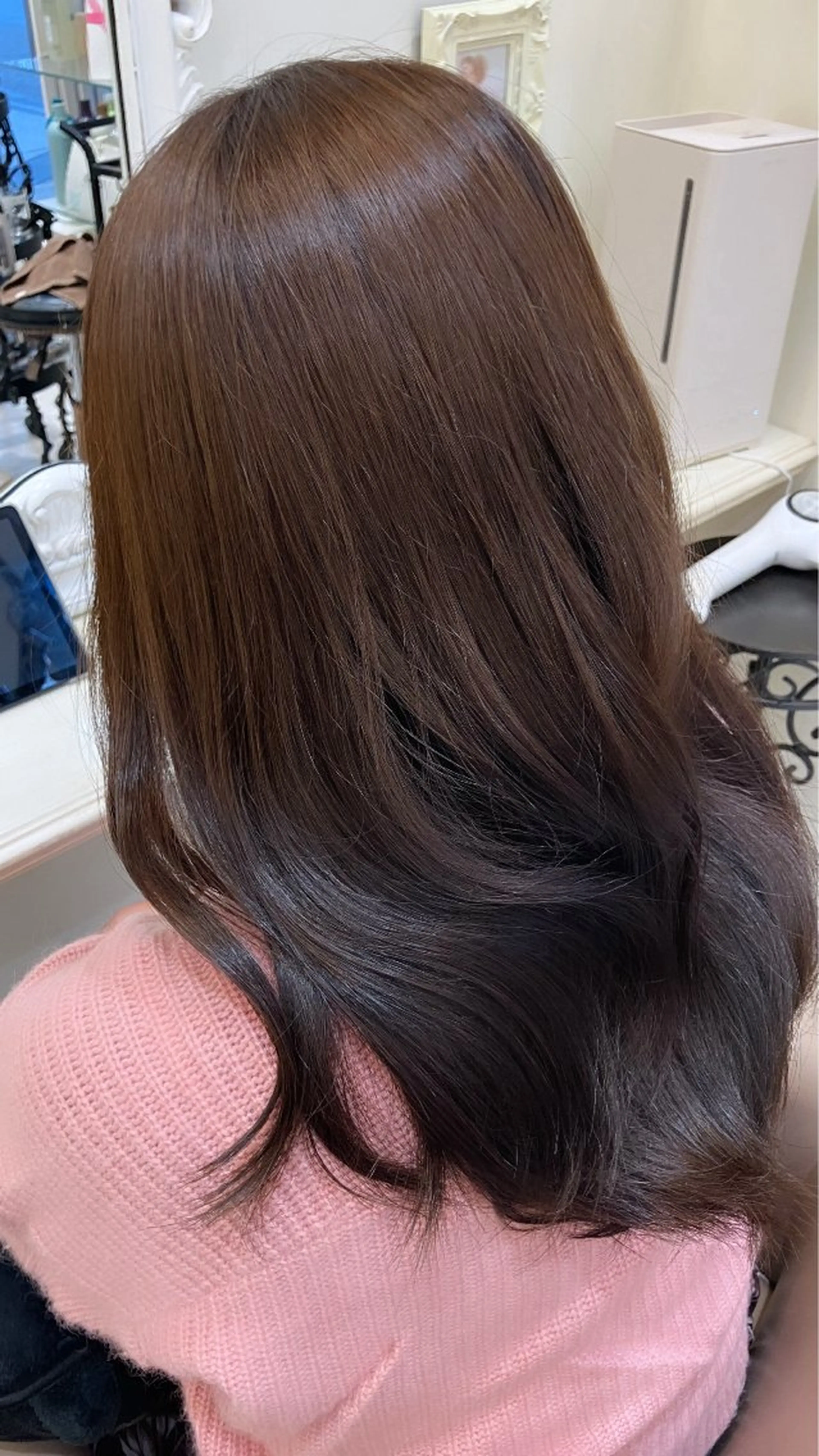 ロング 内田 龍樹のヘアスタイル