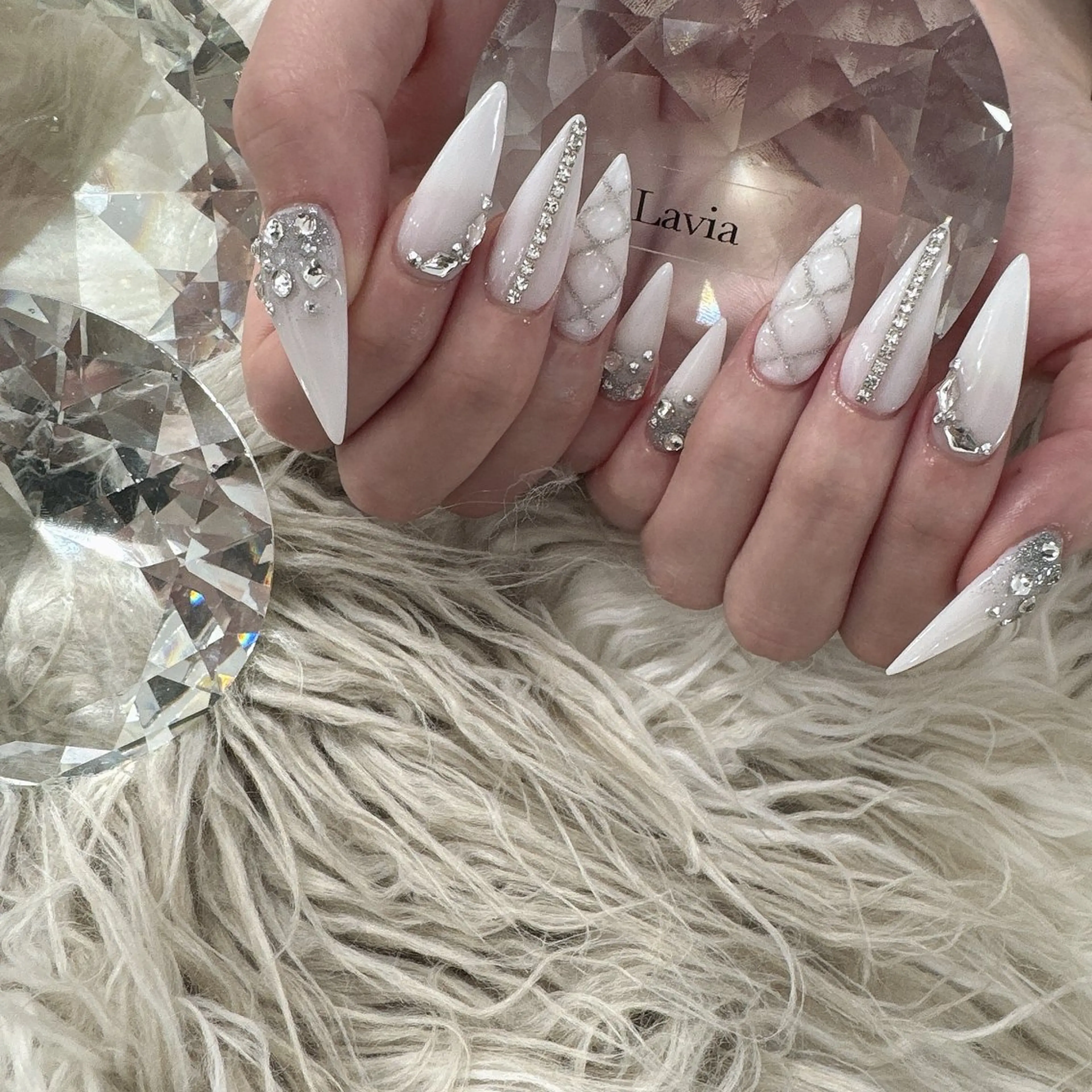 ネイル ハンドネイル Lavia nail＆eyelash所属・lavia🖤 ayumiのネイルデザイン