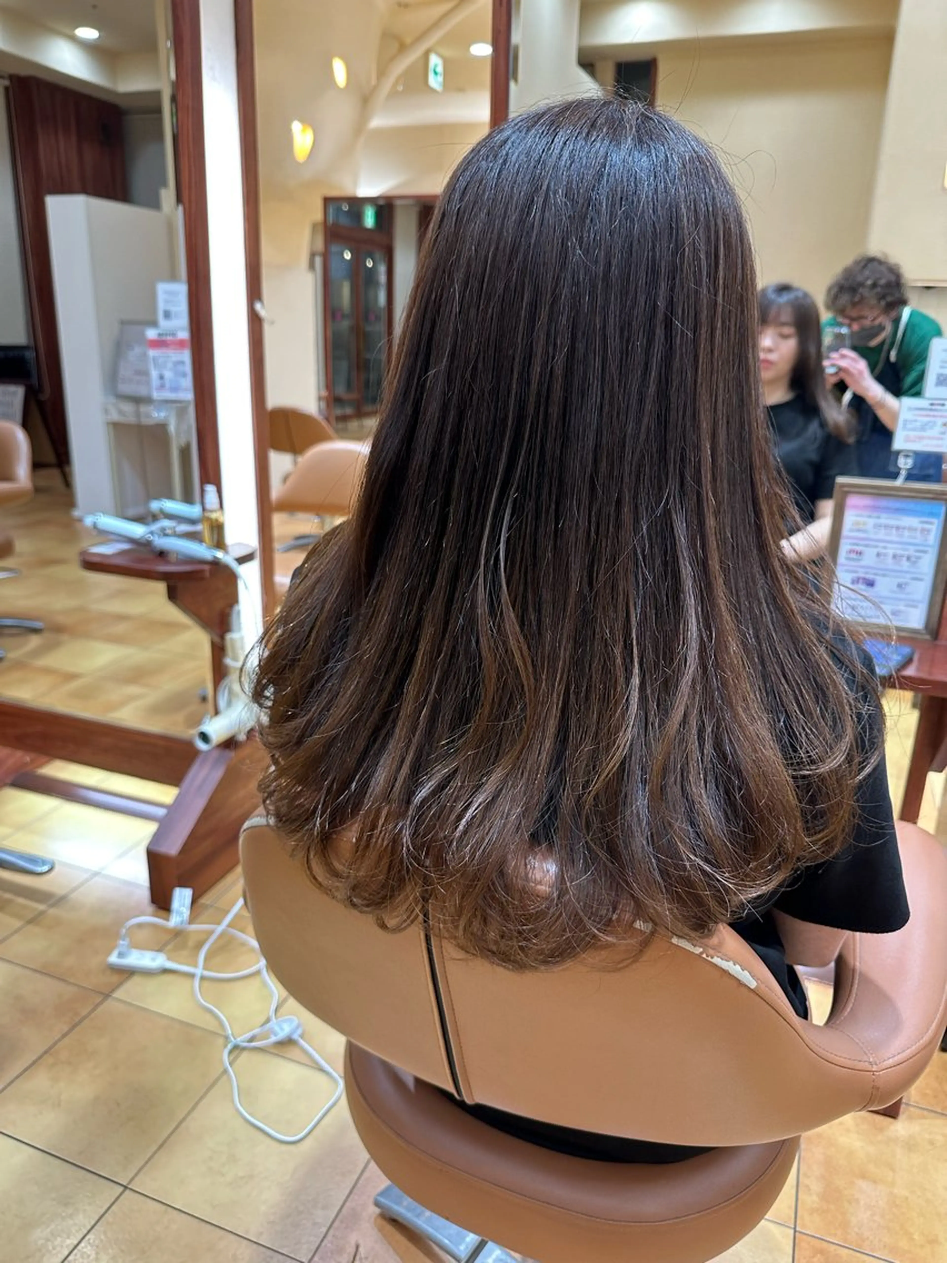 ロング 小顔ボブ/お悩み解決 /ボブパーマ/とういのヘアスタイル