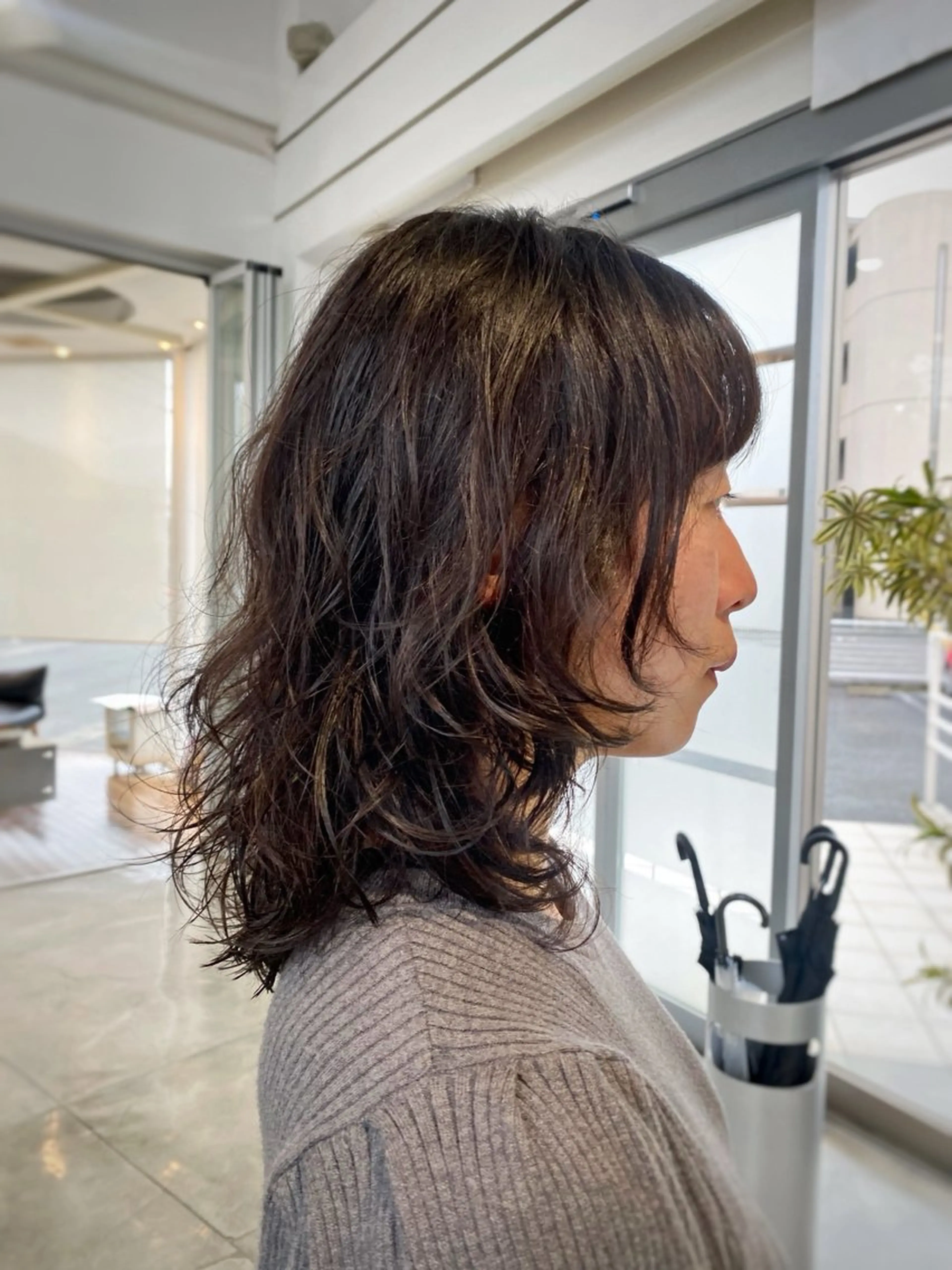 カット+クリープパーマ+トリートメントの写真