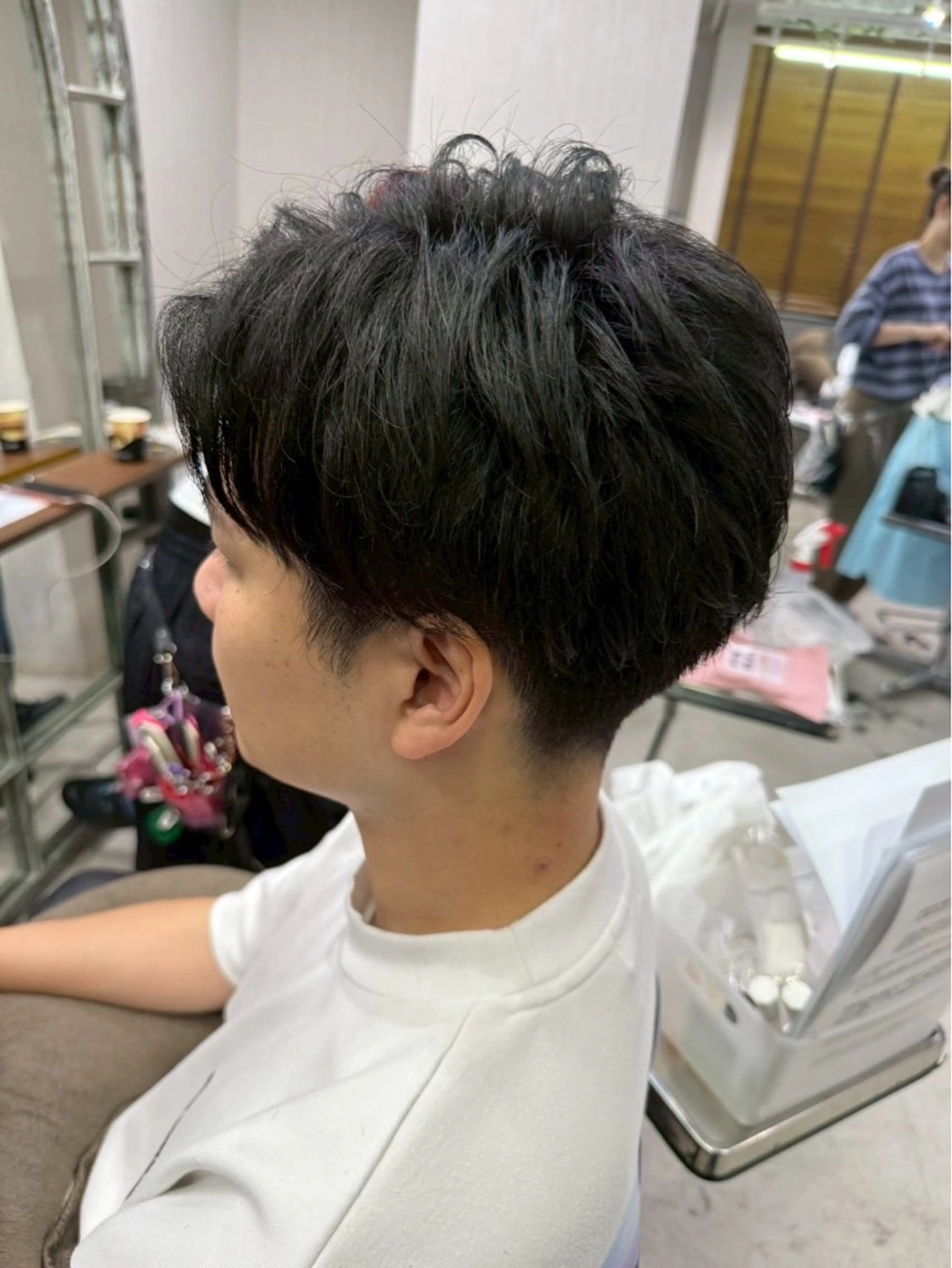 ショート メンズ スタイリスト兼 アイリストyuikaのヘアスタイル