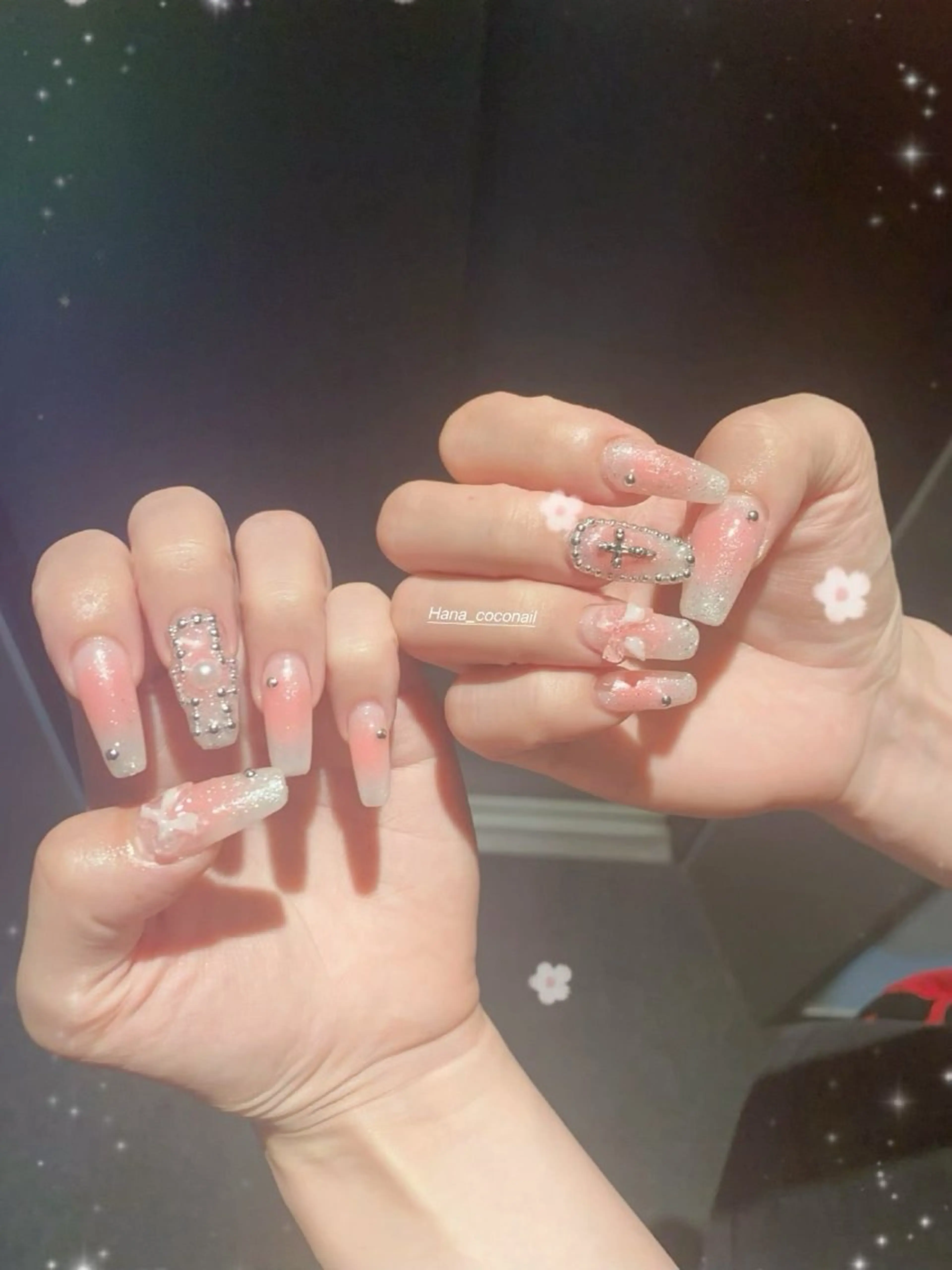 チップ長さ出し持ち込みデザイン4ー6本指の写真