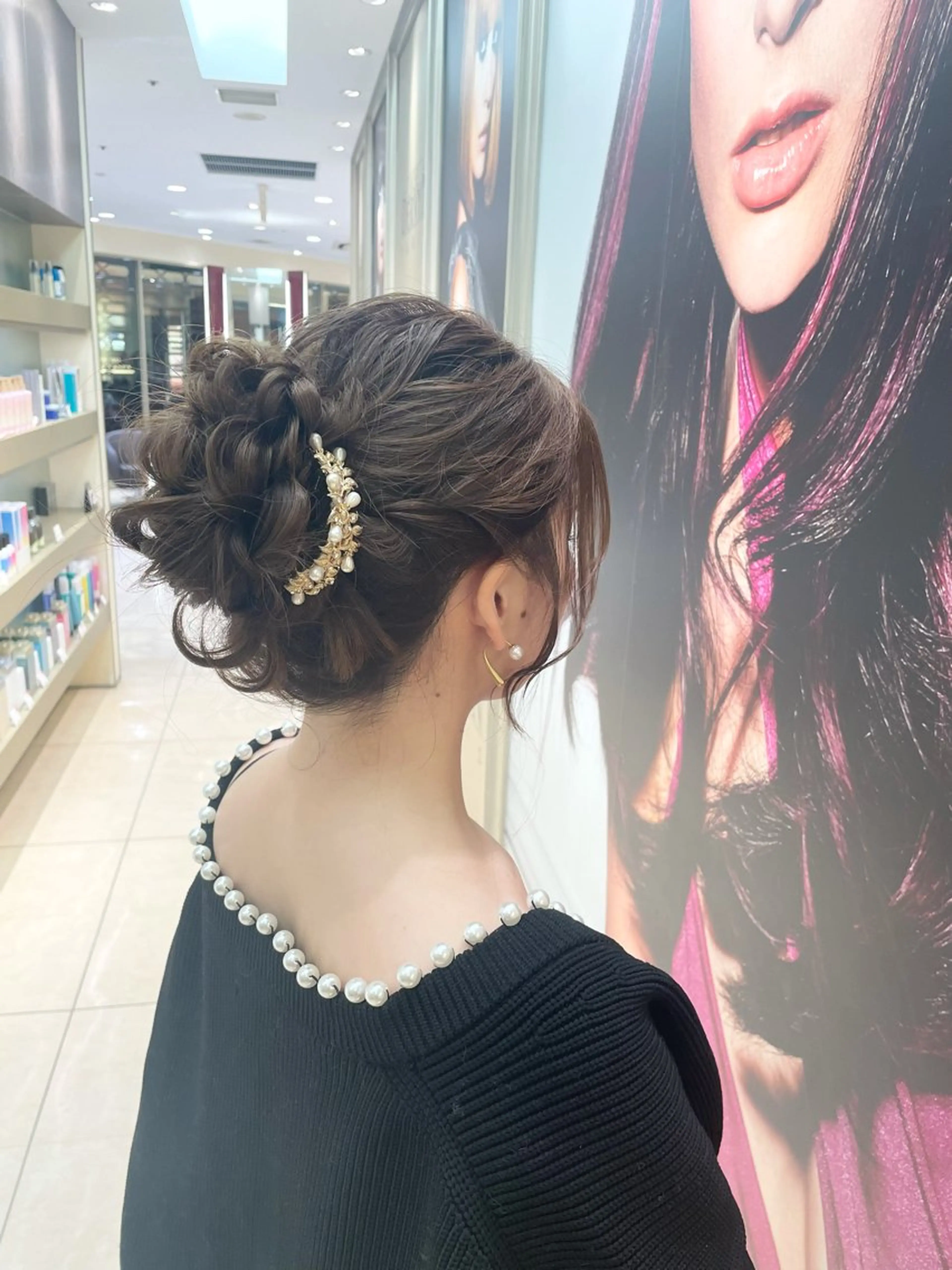 ヘアアレンジ 古賀/レイヤーボブ /ハッシュカットのヘアスタイル