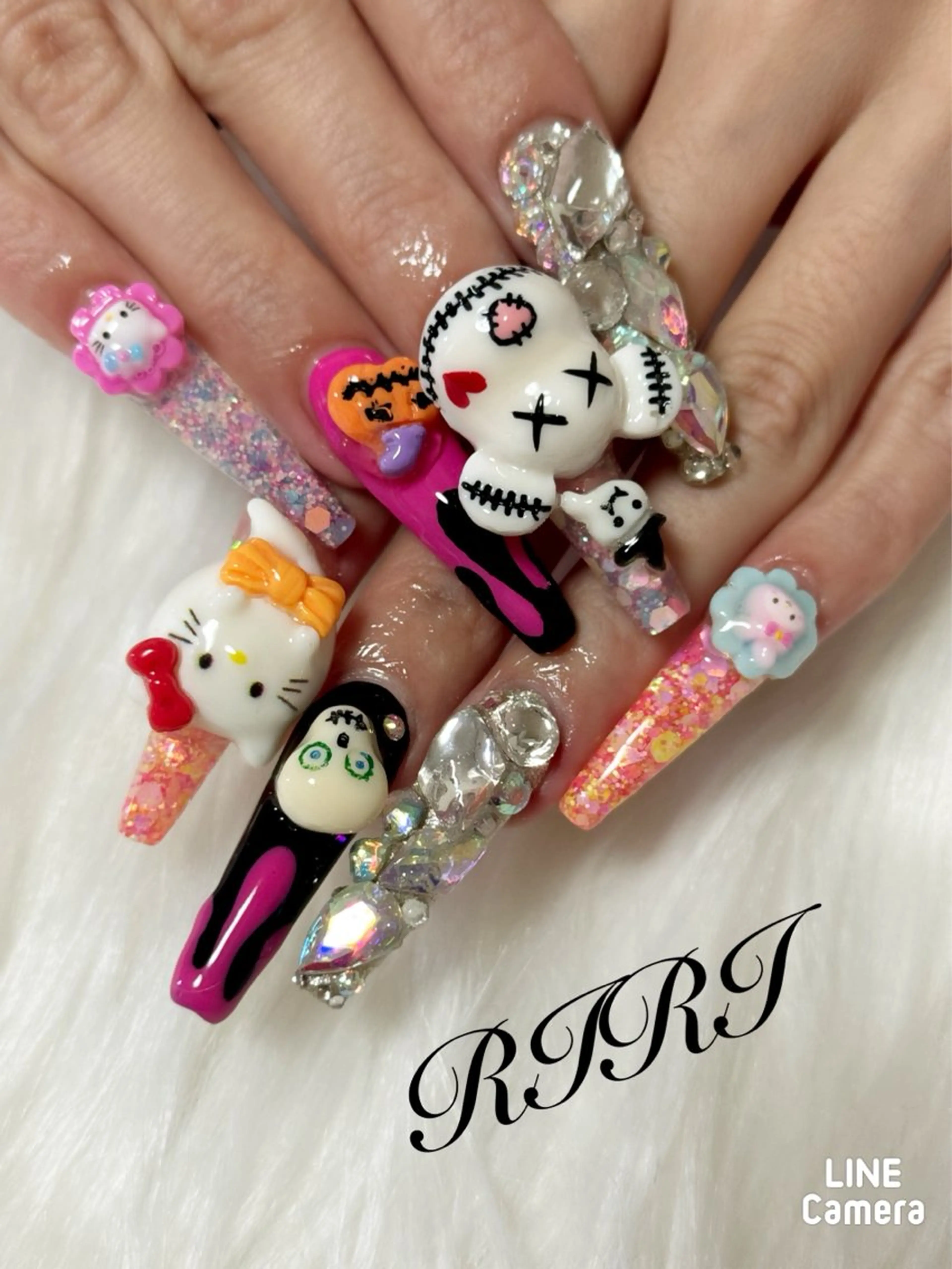 ネイル riri オーナーのネイルデザイン